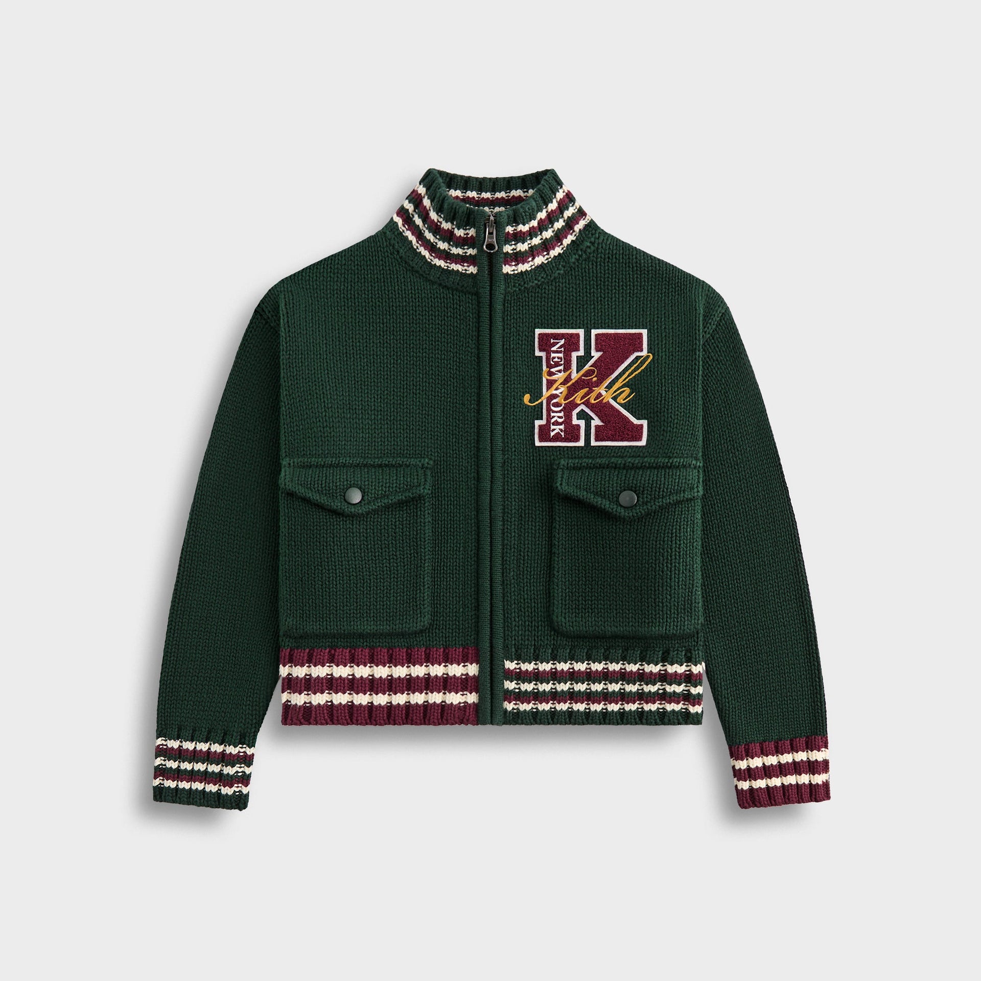 Kith Kids Varsity Coaches Wyona Sweater - Stadium