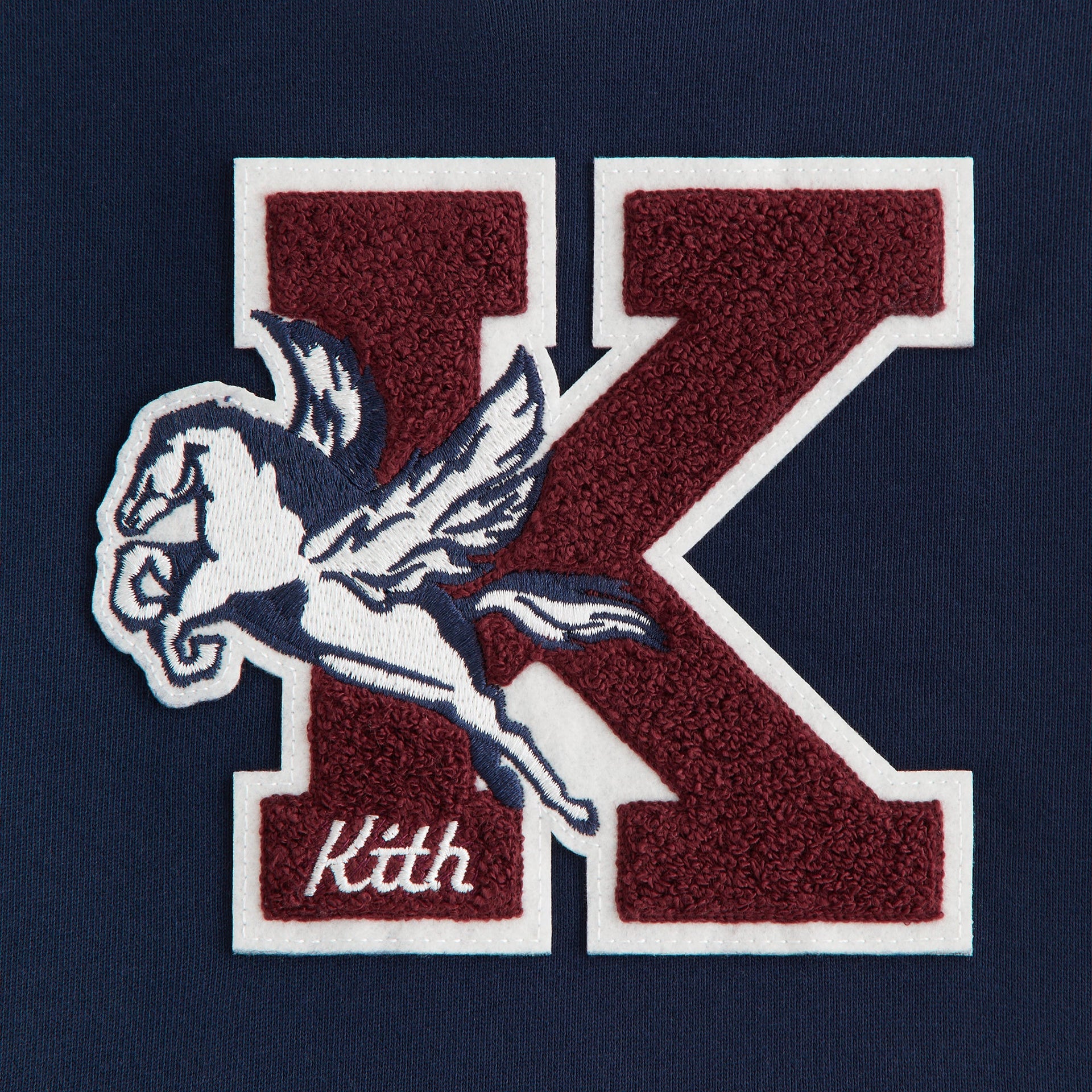 Kith Kids Varsity Nelson Collared Pullover - Nocturnal