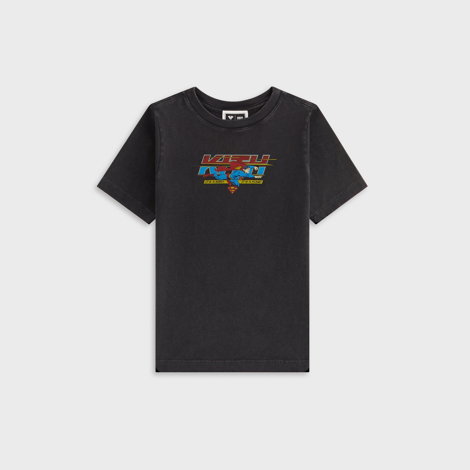 Superman | Kith Kids It's a Bird Vintage Tee - Black
