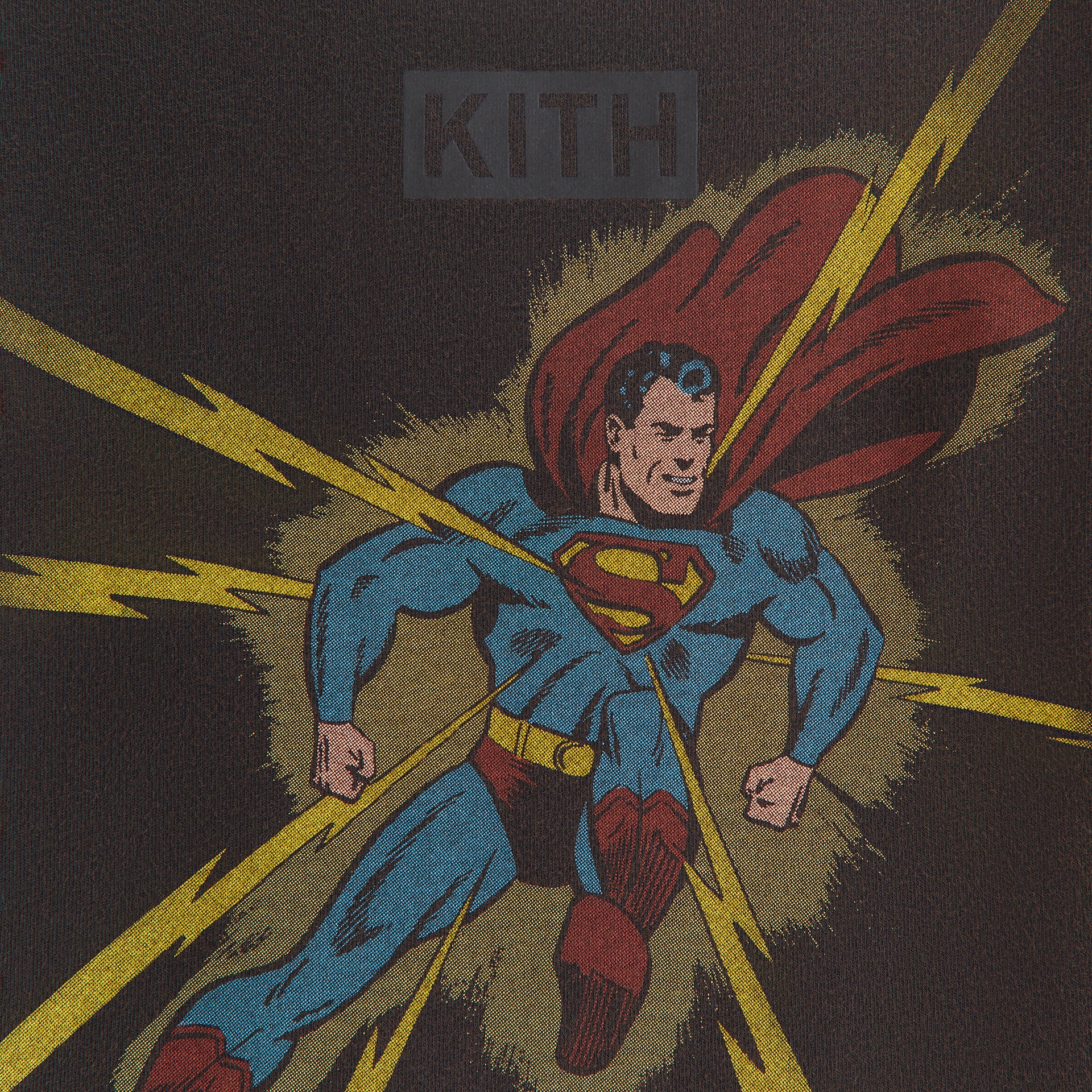 Superman | Kith Kids Lightning Bolt Tee - Black