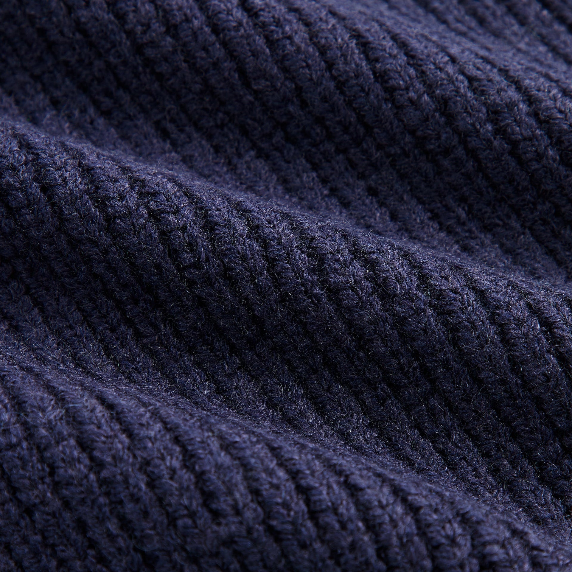 Kith Kids Sweater Rib Hunter Quarter Zip - Nocturnal