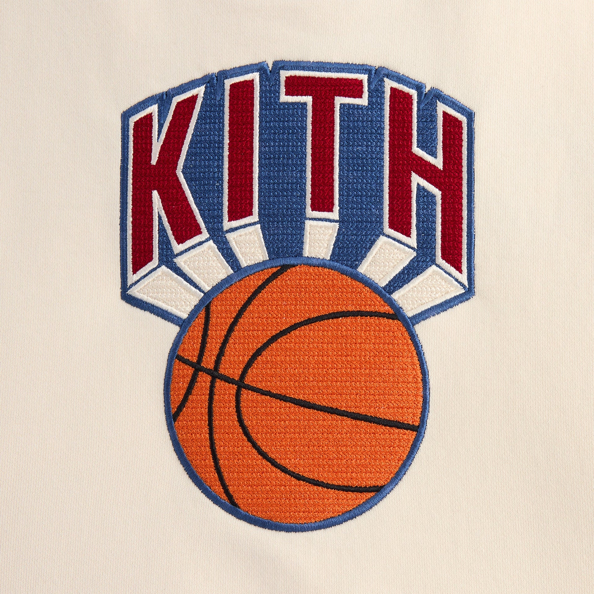 Kith Kids for the New York Knicks Nelson Crewneck - Sandrift
