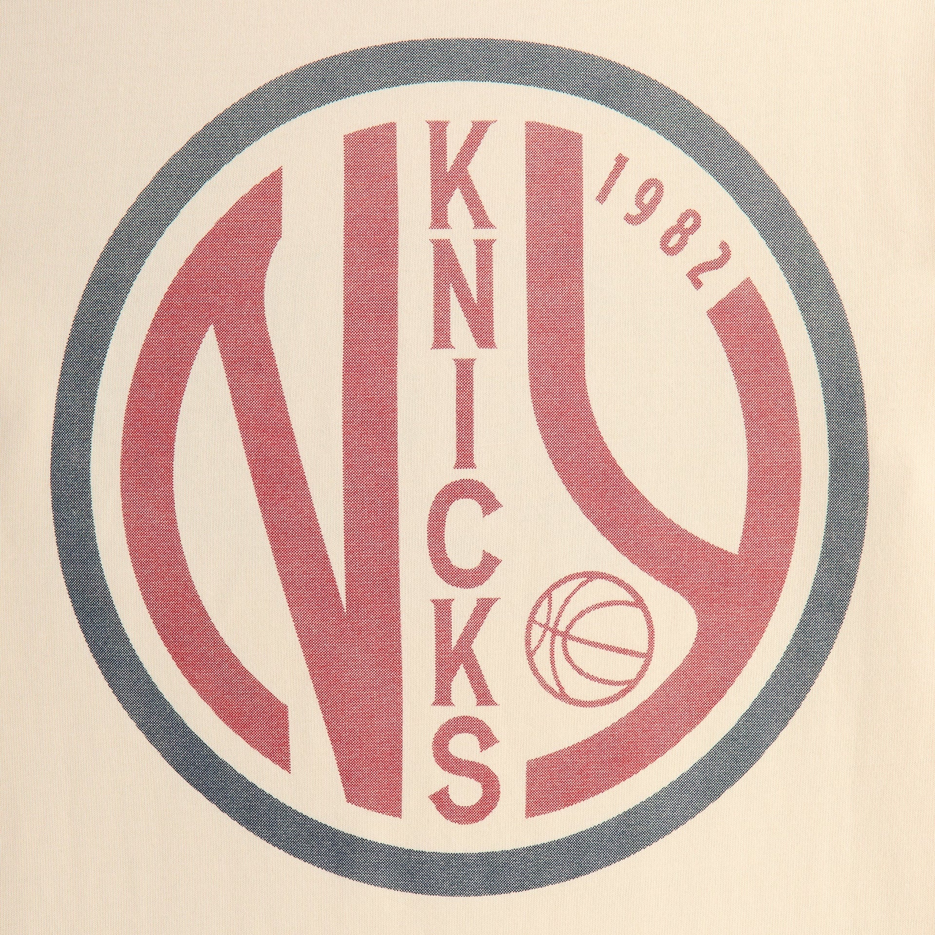 Kith Kids for the New York Knicks NY Vintage Tee - Sandrift