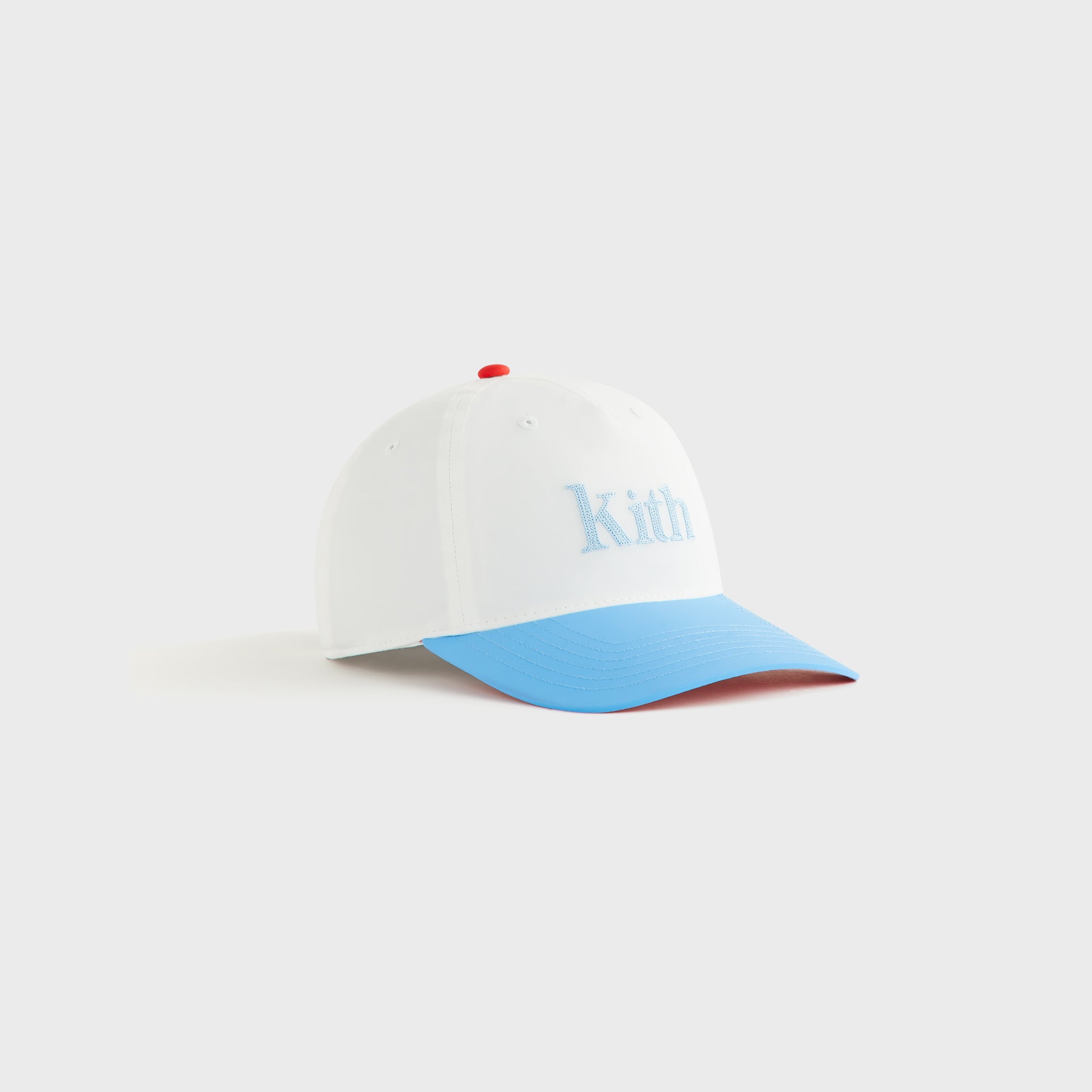 Kith Kids Harrison Pinch Crown Cap in Swedish Blue