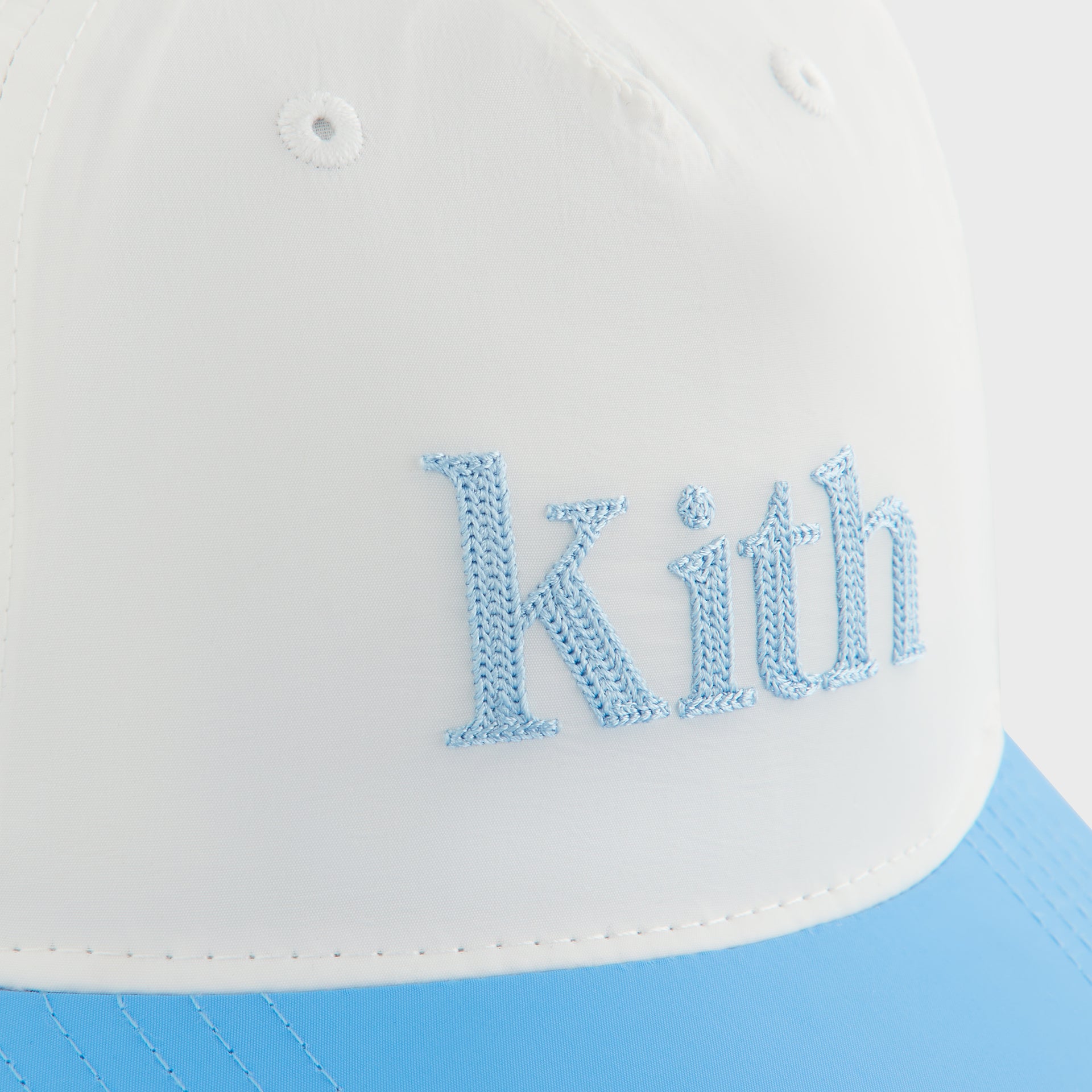 Kith Kids Harrison Pinch Crown Cap in Swedish Blue