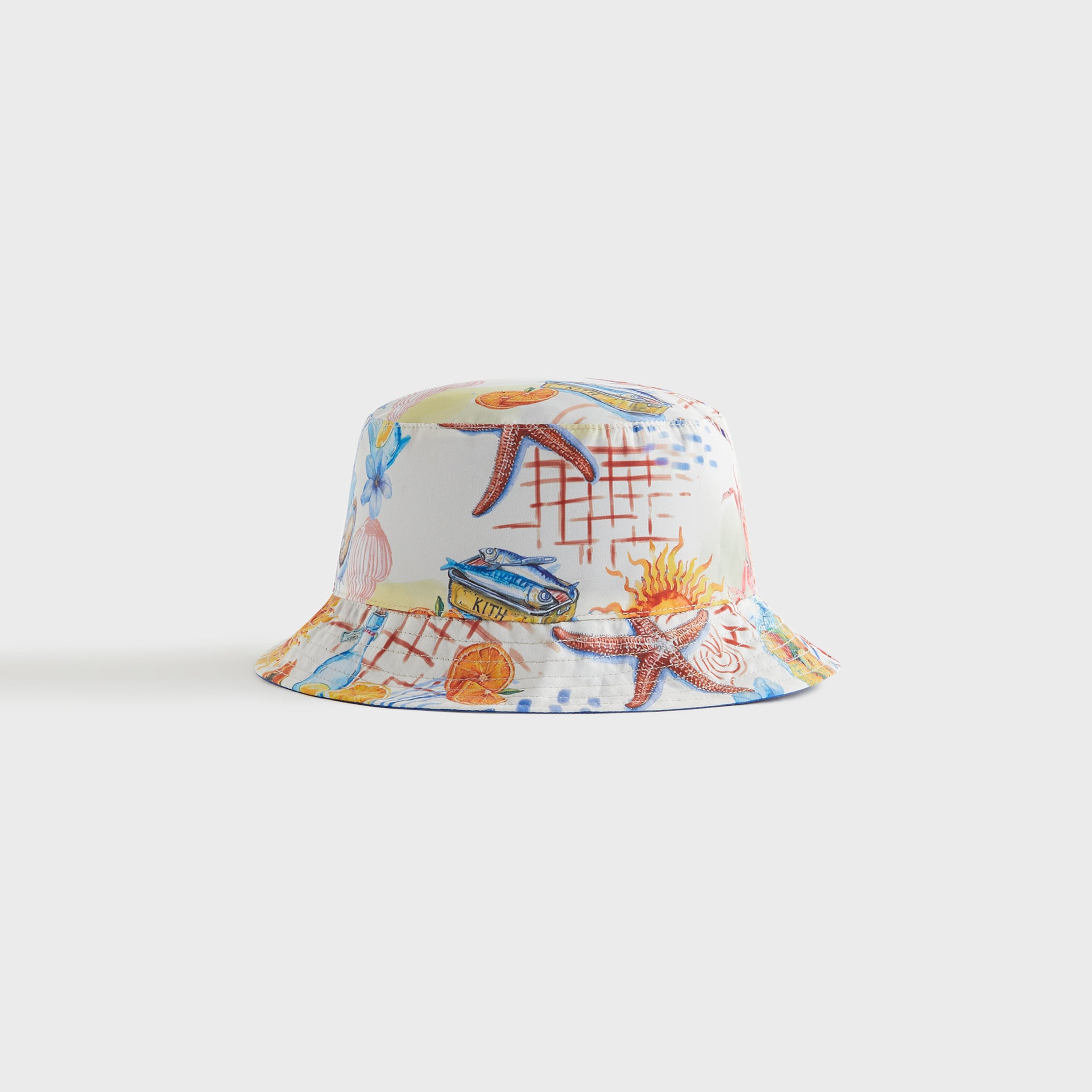 Kith Kids Summer Picnic Bucket Hat - Sandrift