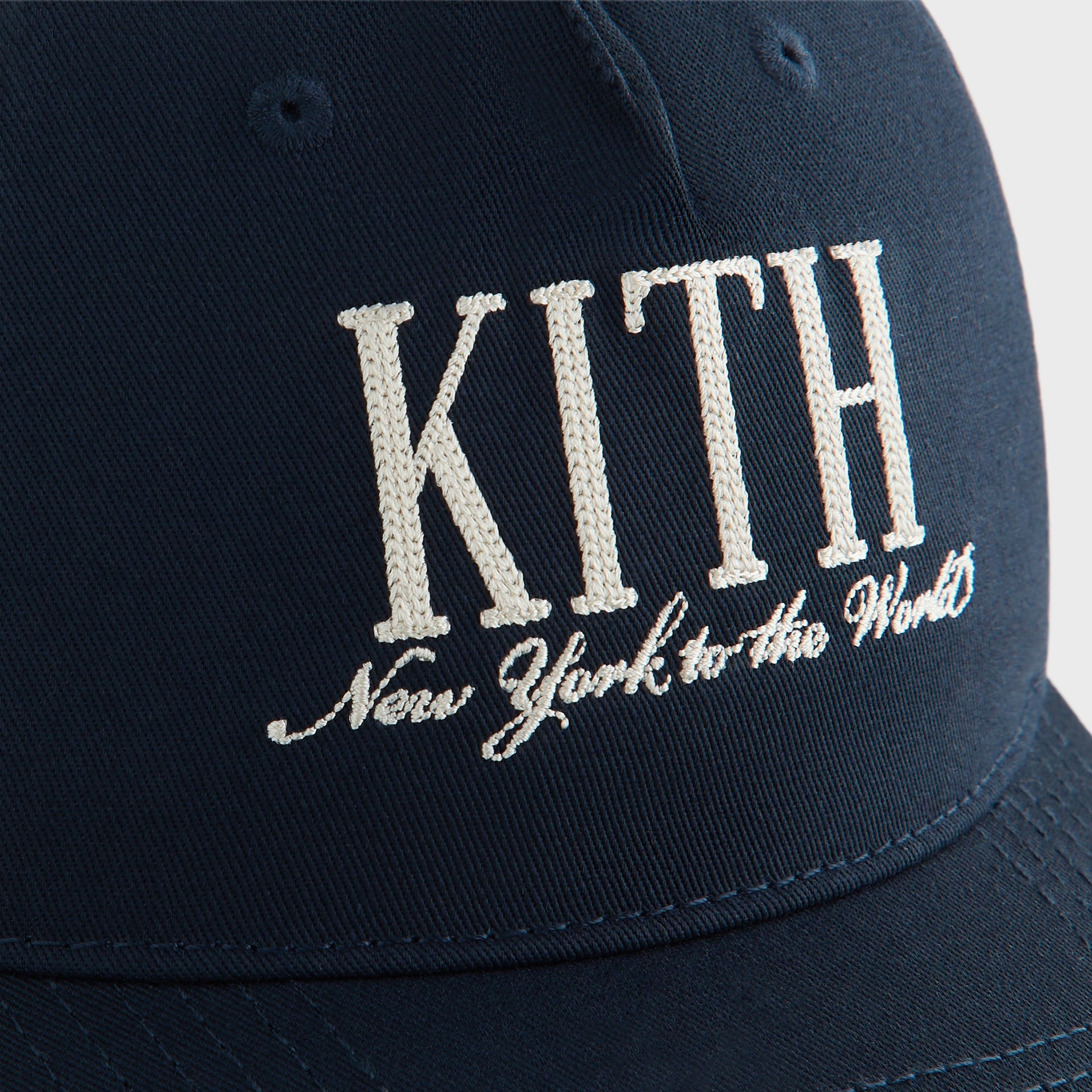 Kith Kids NY Logo Snapback Hat - Nocturnal