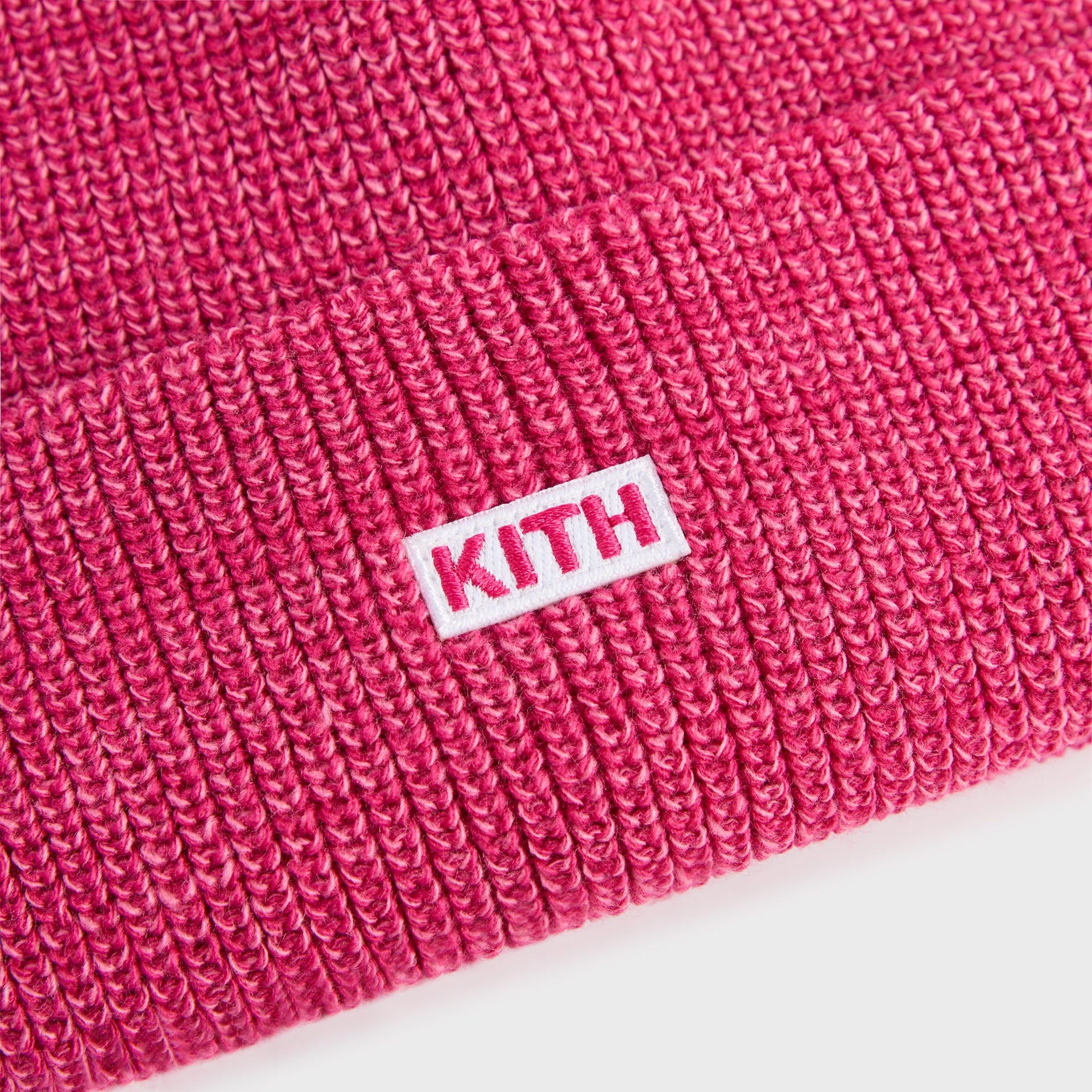Kith Kids Classics Rib Beanie - Azalea