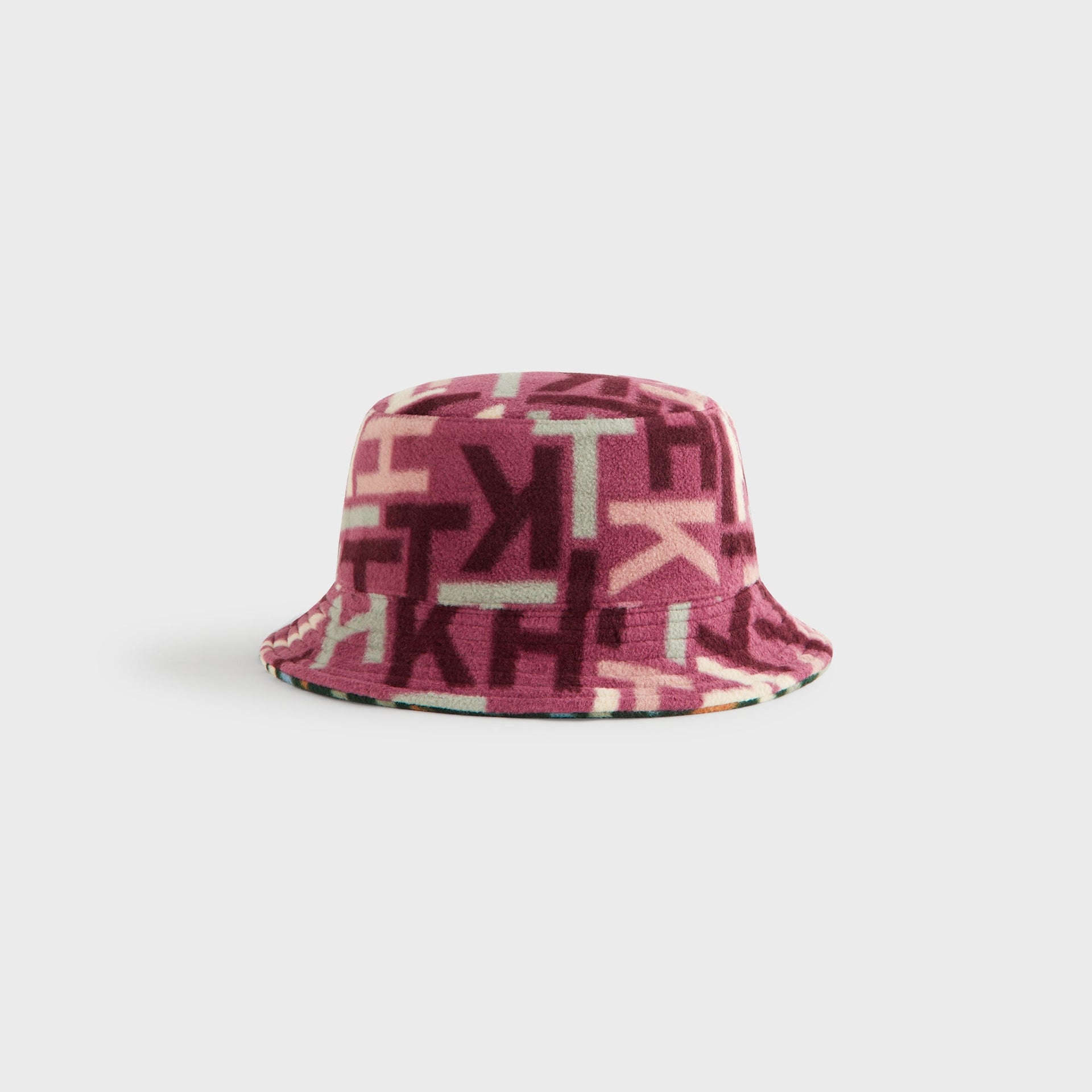 Kith Kids Polar Fleece Monogram Bucket Hat - Stadium