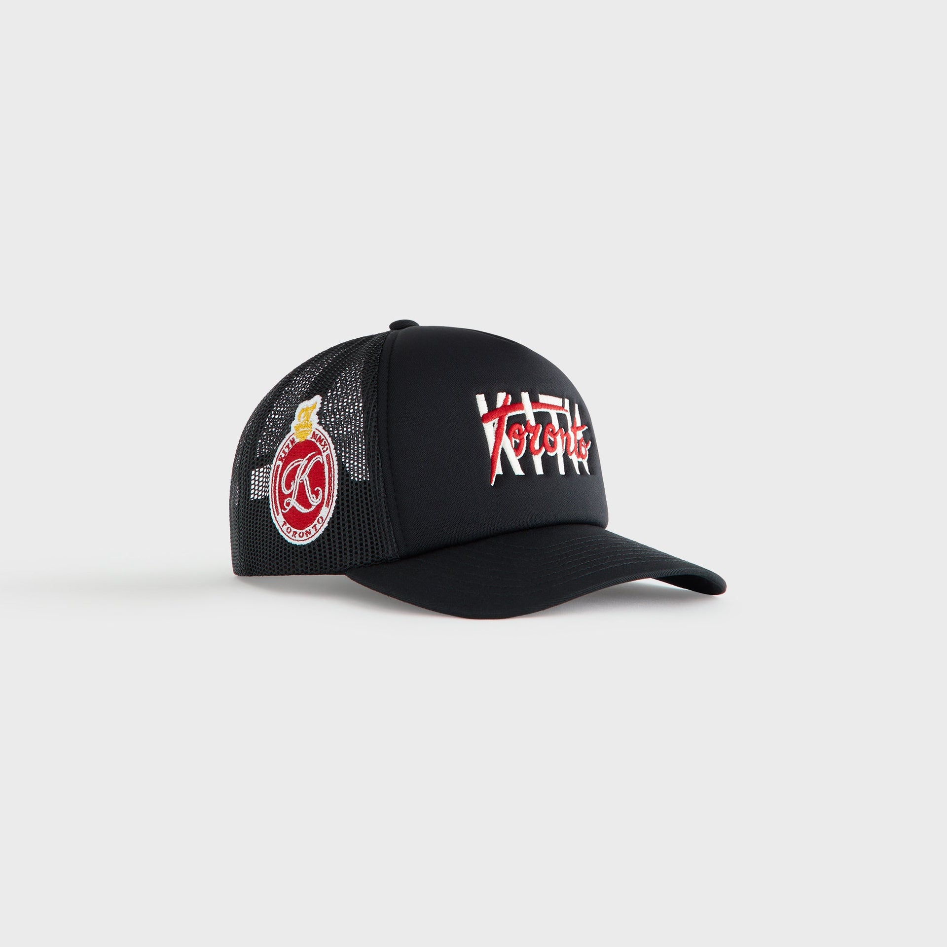 Kith Kids Toronto Regional Trucker Hat - Black