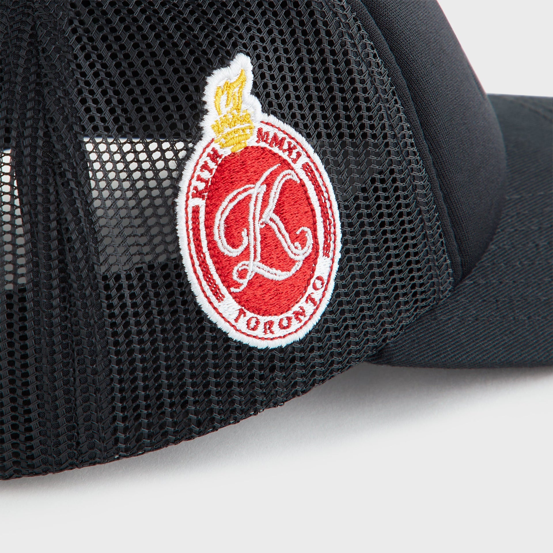 Kith Kids Toronto Regional Trucker Hat - Black
