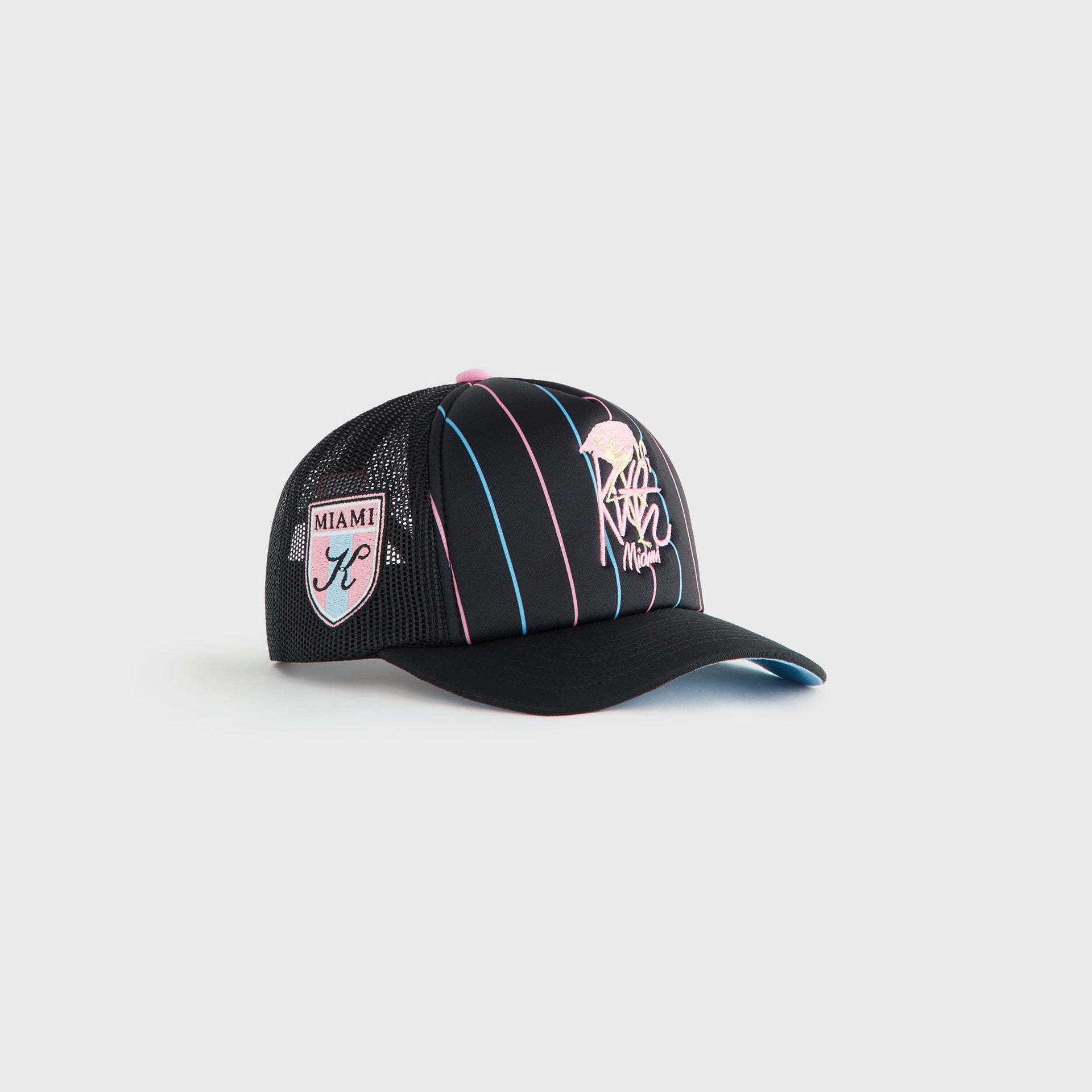 Kith Kids Miami Regional Trucker Hat - Black