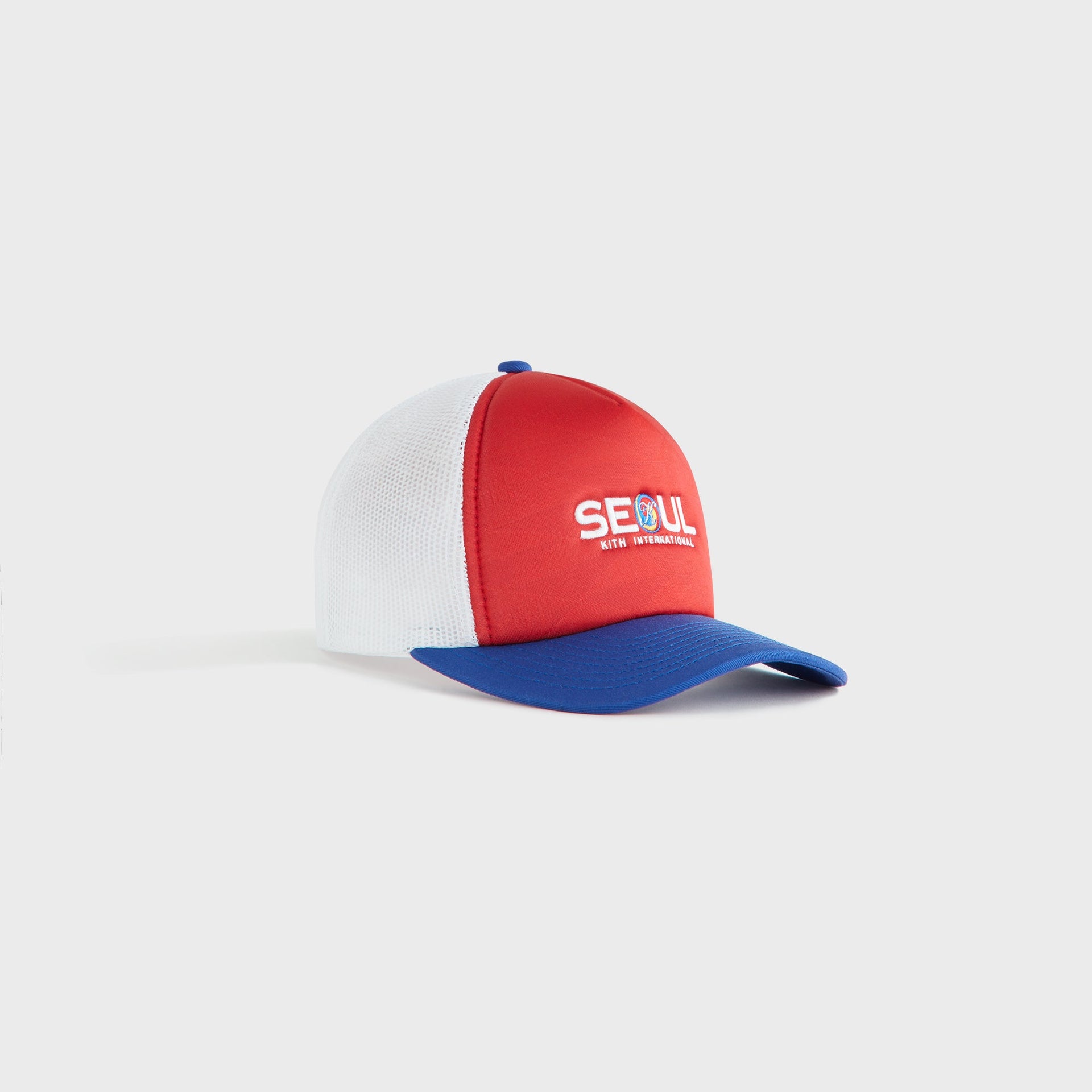 Kith Kids Seoul Regional Trucker Hat - Cherry Bomb