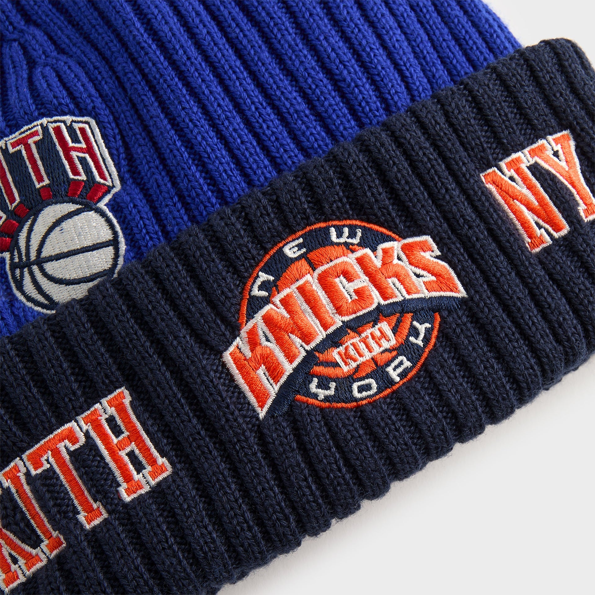 Kith Kids for the New York Knicks Knit Beanie - Royal
