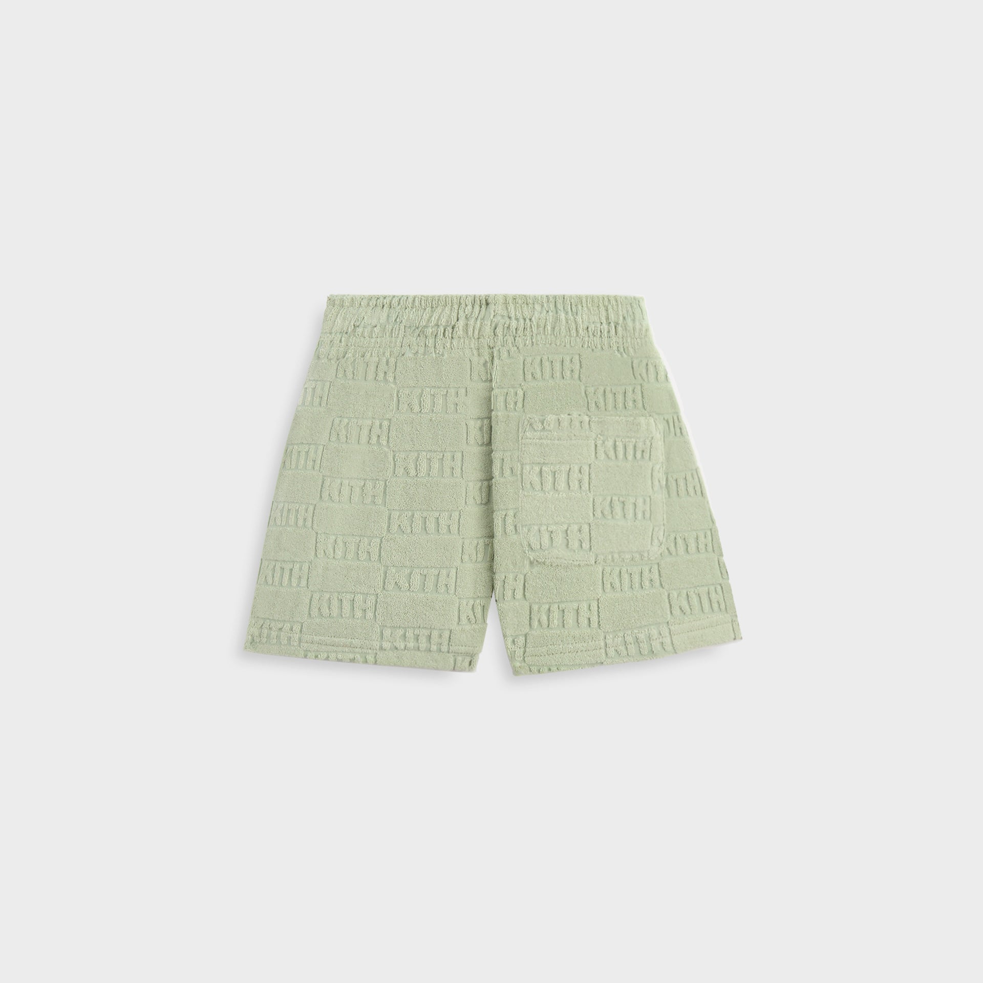 Kith Kids Monogram Terry Liam Short - Tranquility