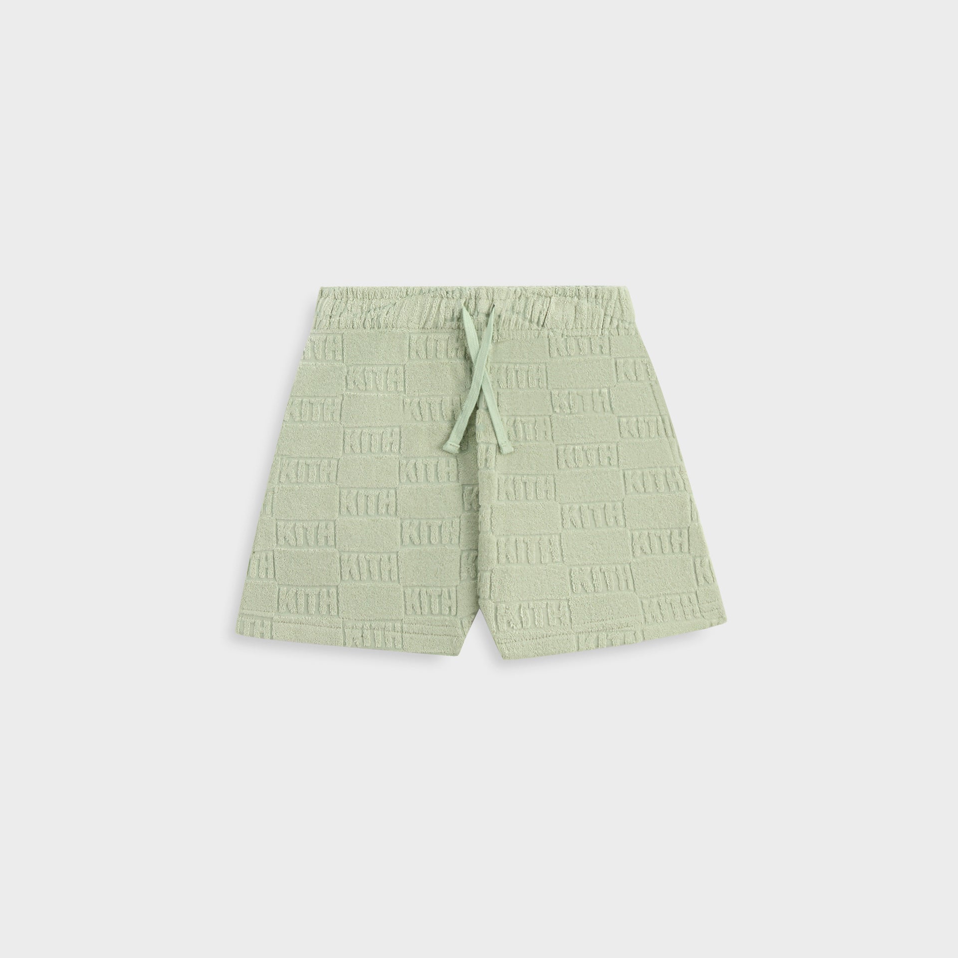 Kith Kids Monogram Terry Liam Short - Tranquility