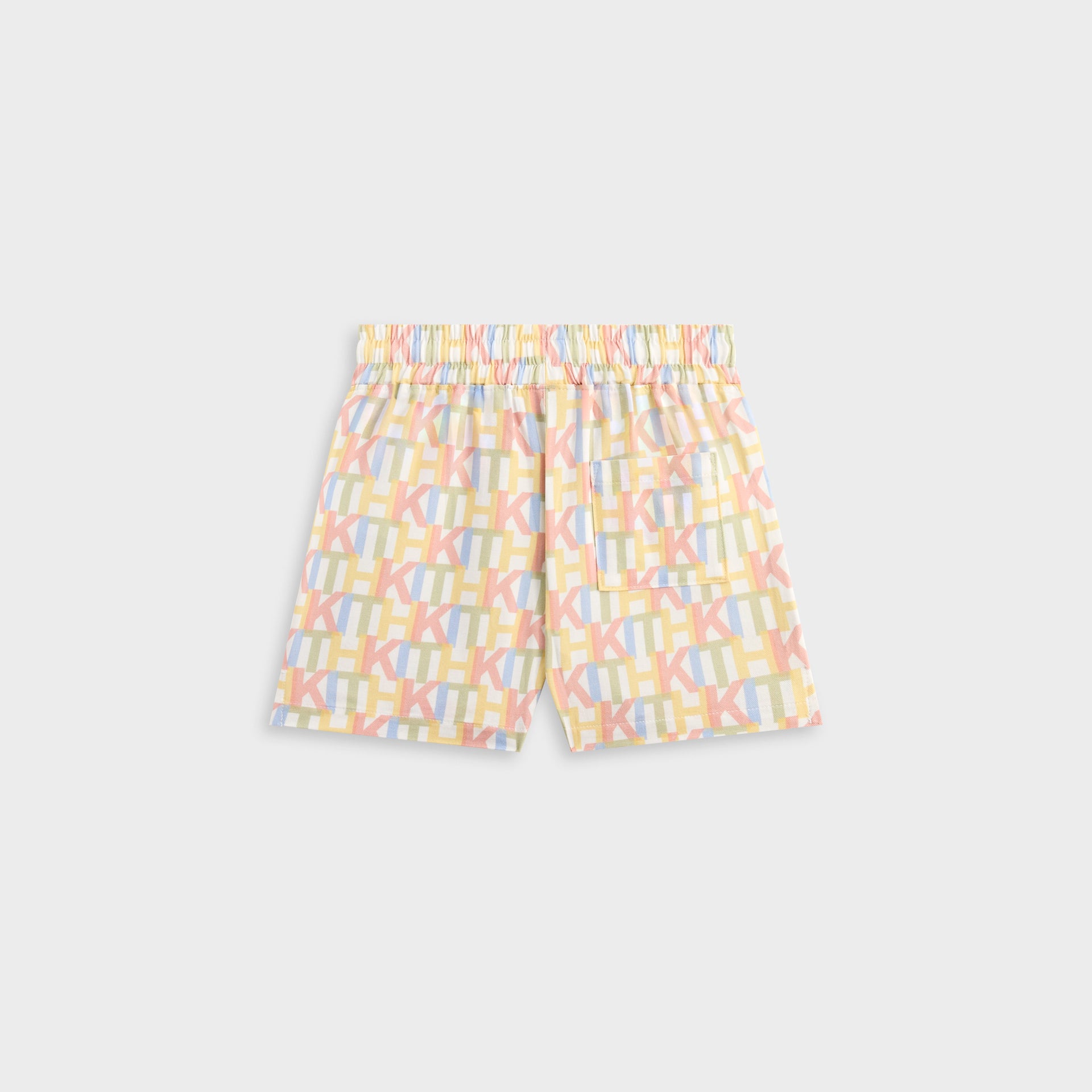 Kith Kids Monogram Thompson Camp Short - Silk