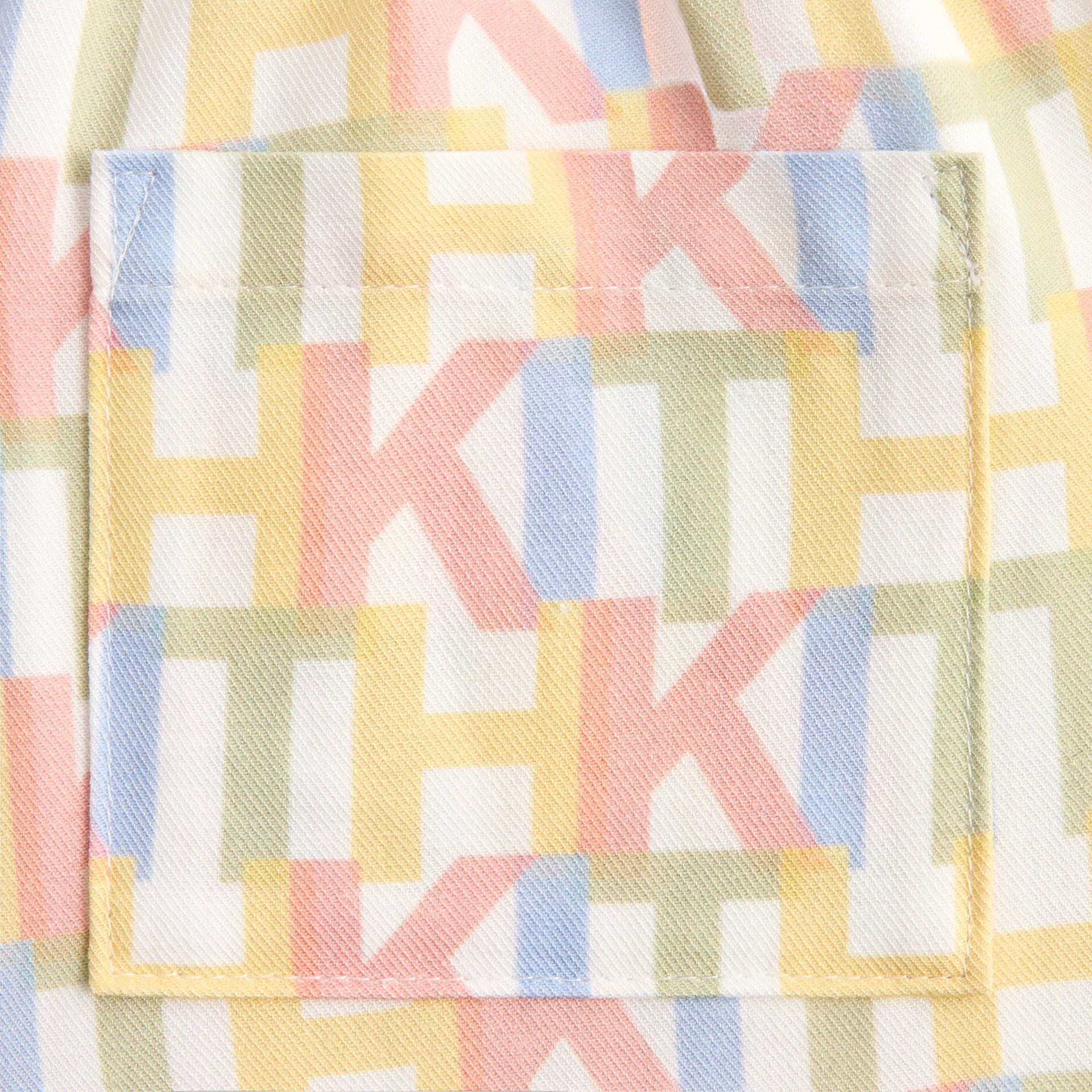 Kith Kids Monogram Thompson Camp Short - Silk