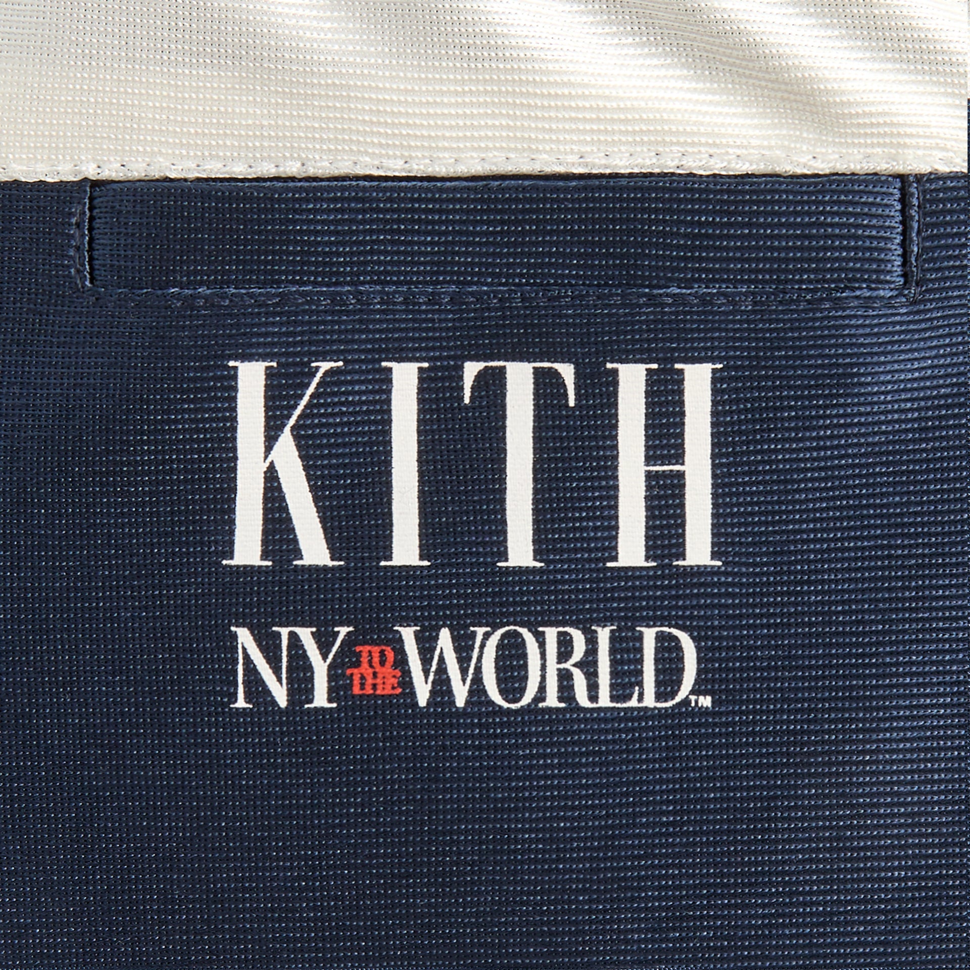 Kith Kids NY to the World Faille Curtis Short - Nocturnal