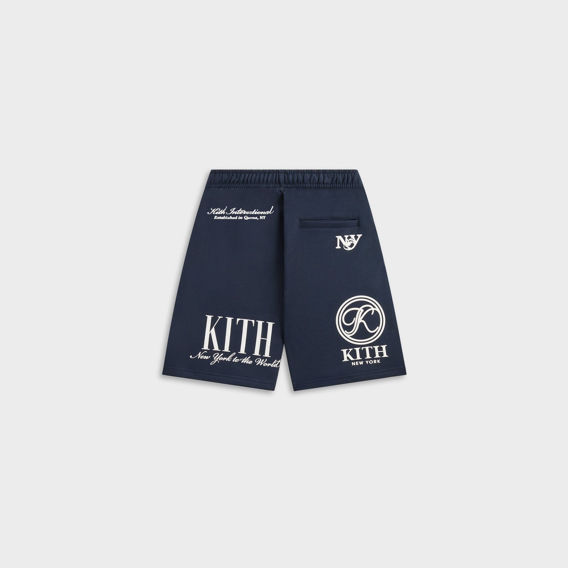 Kith Kids Logo Nelson Short - Nocturnal