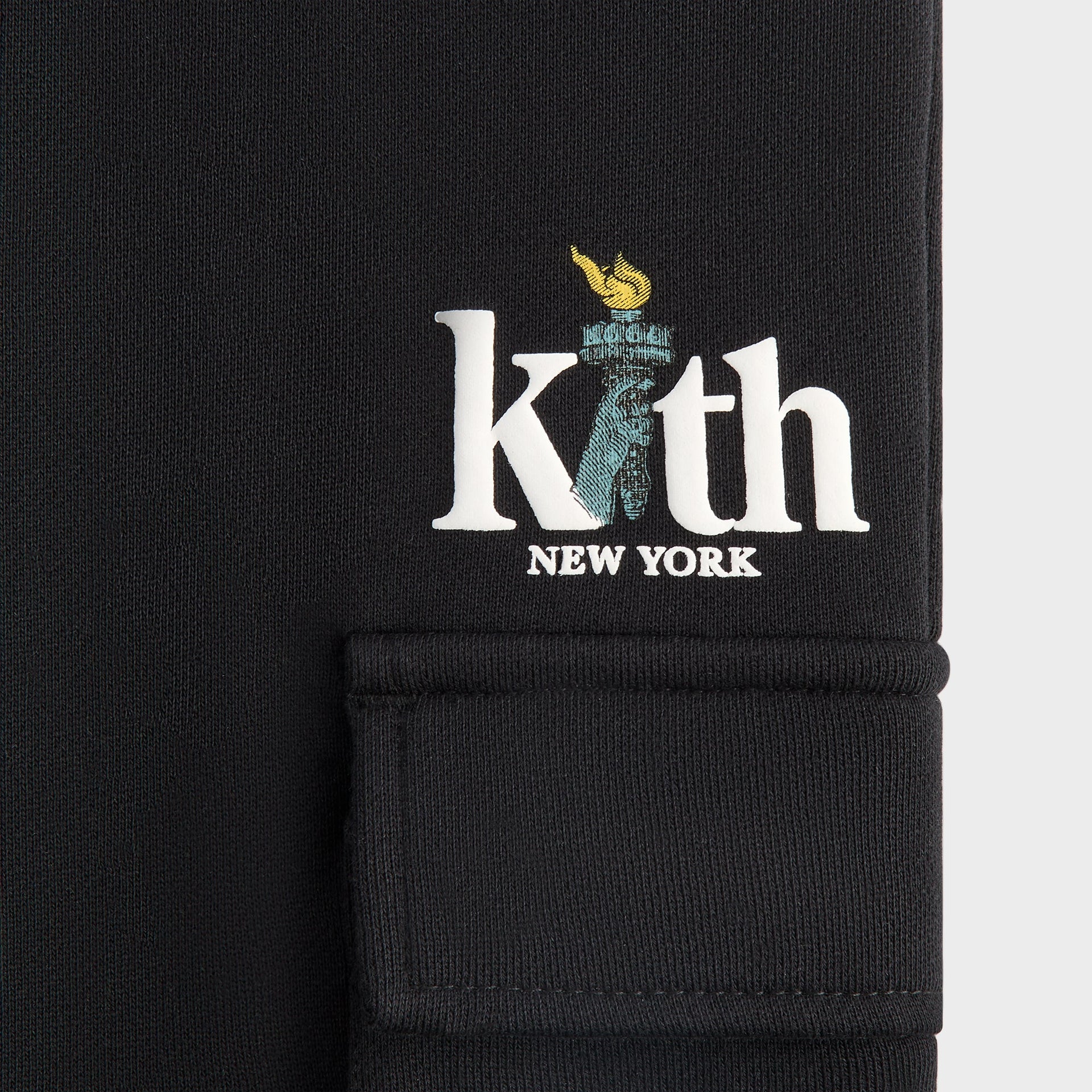 Kith Kids Williams Cargo Sweatpant - Black