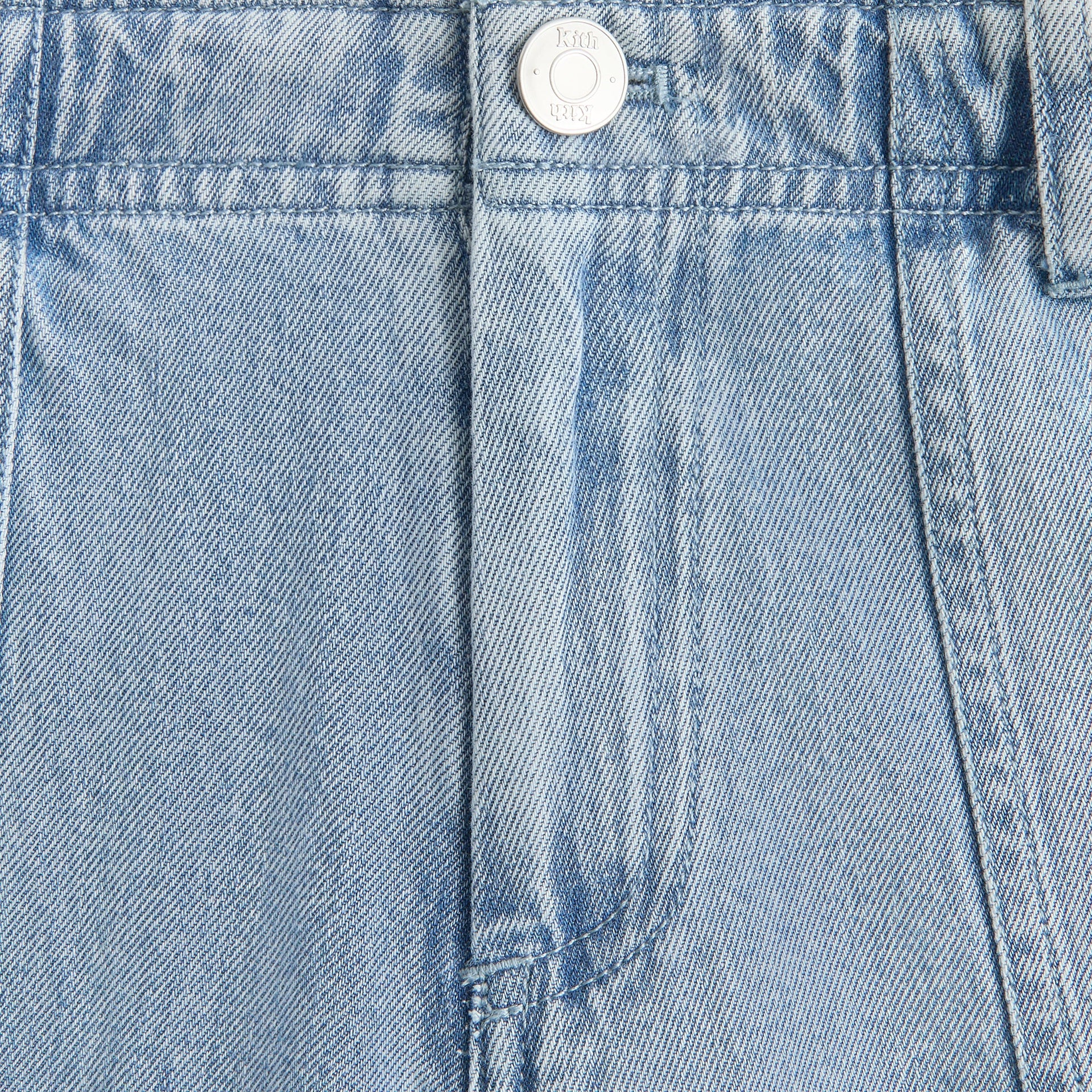 Kith Kids Chambray Evans Cargo Pant - Kent Medium Wash