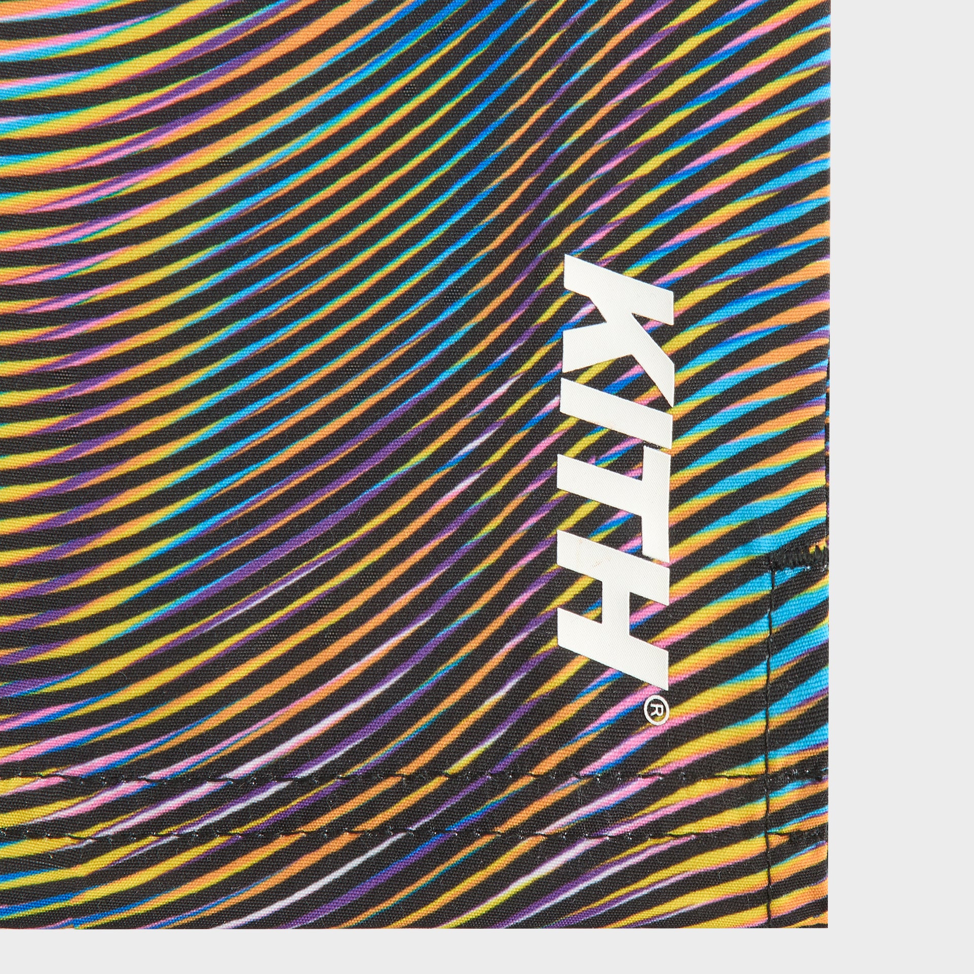 Kith Kids Moire Kai Swim Trunk - Black