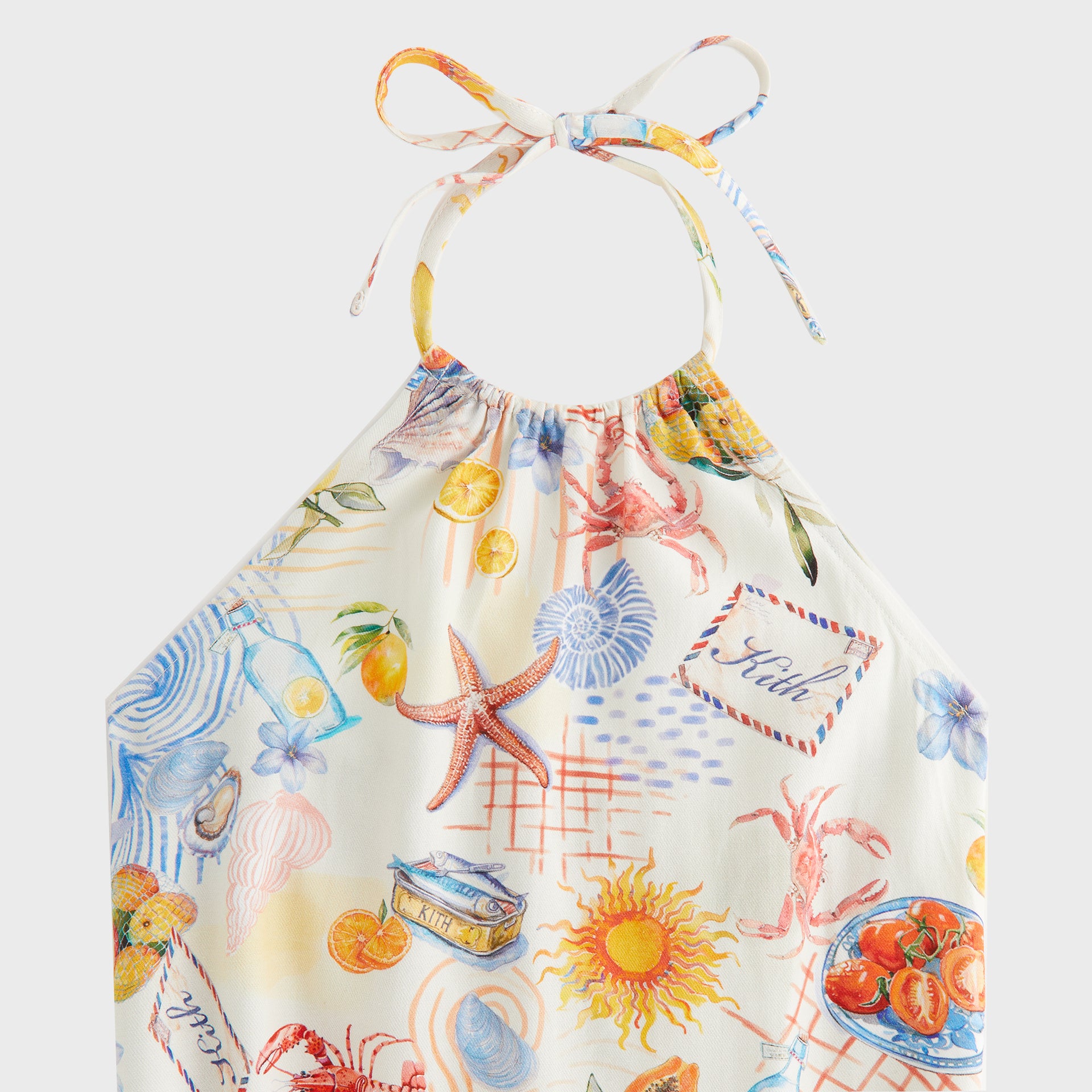 Kith Kids Summer Picnic Maxi Dress - Sandrift