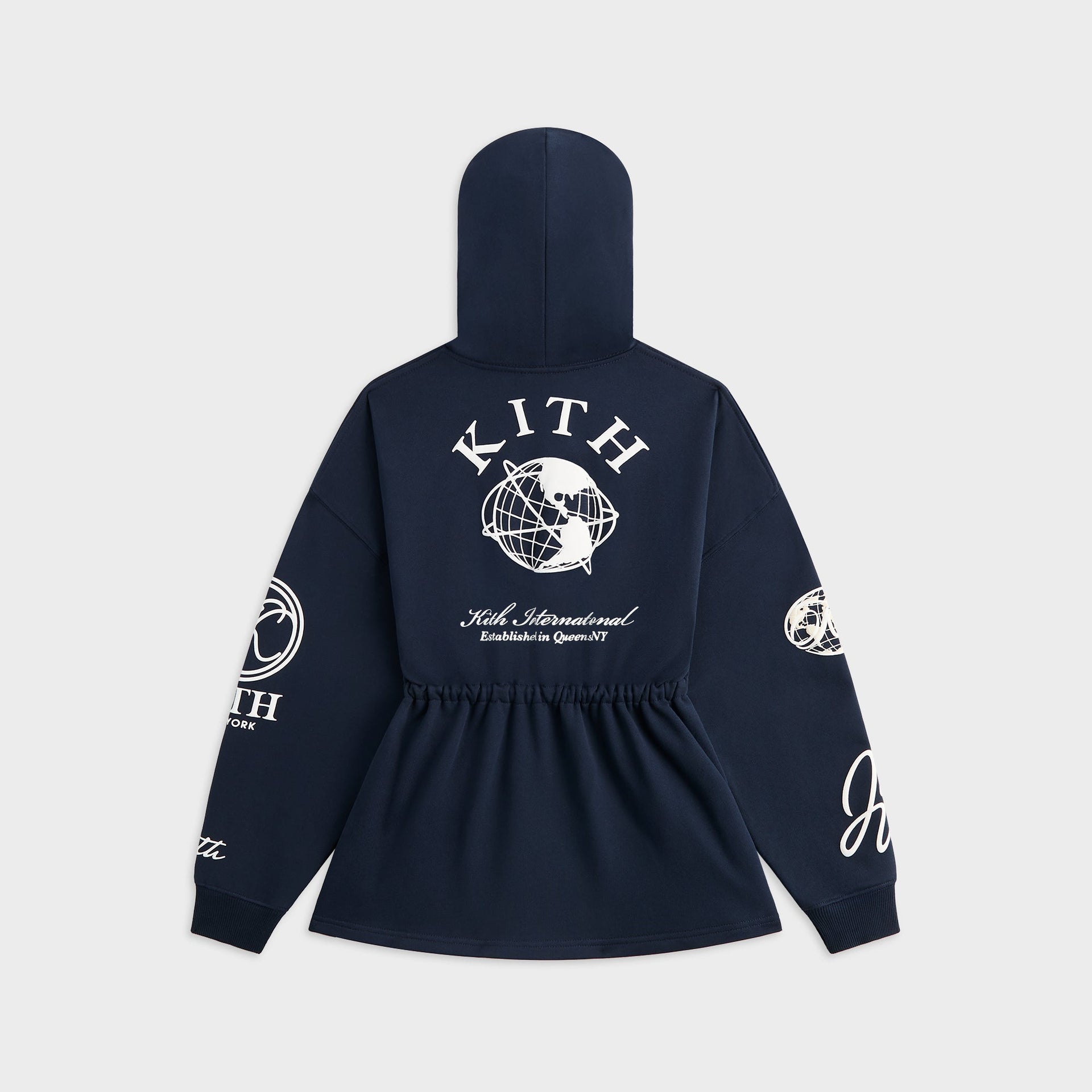 Kith Kids Logo Hoodie Dress - Nocturnal