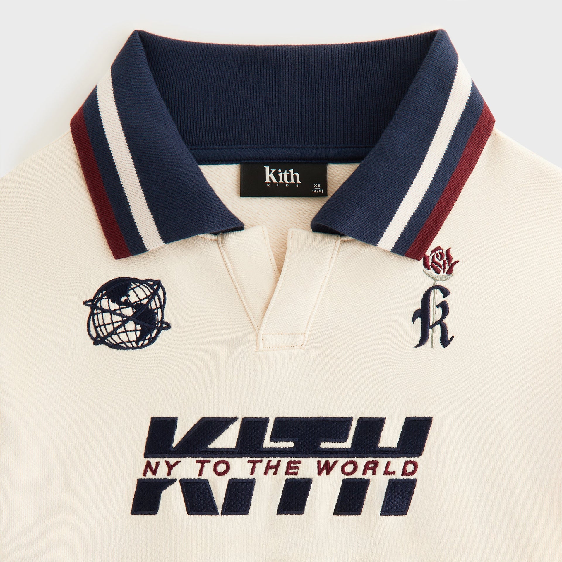 Kith Kids Collegiate Nelson Collared Dress - Muslin