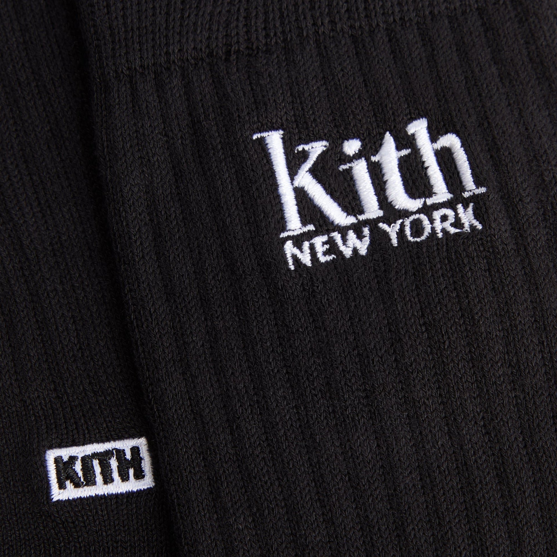 Kith Kids 3-Pack Crew Socks - Black
