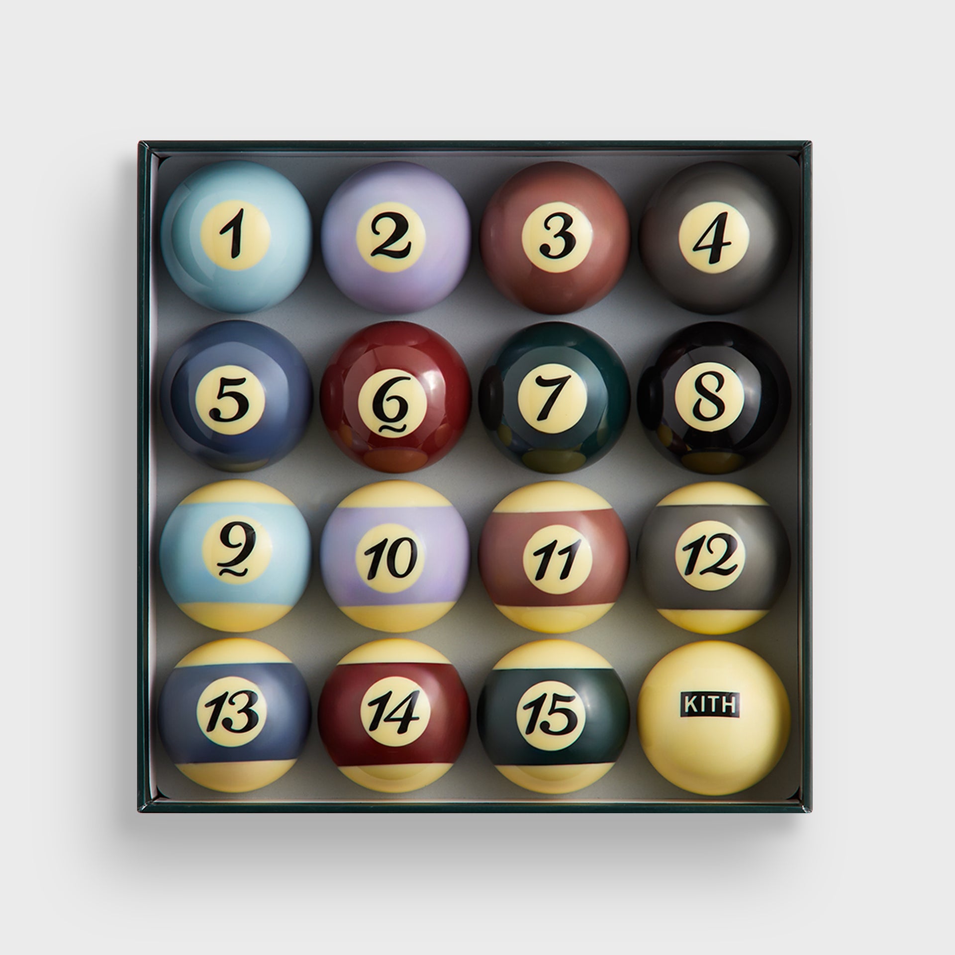 Kith Palette Billiards Ball Set - Multi