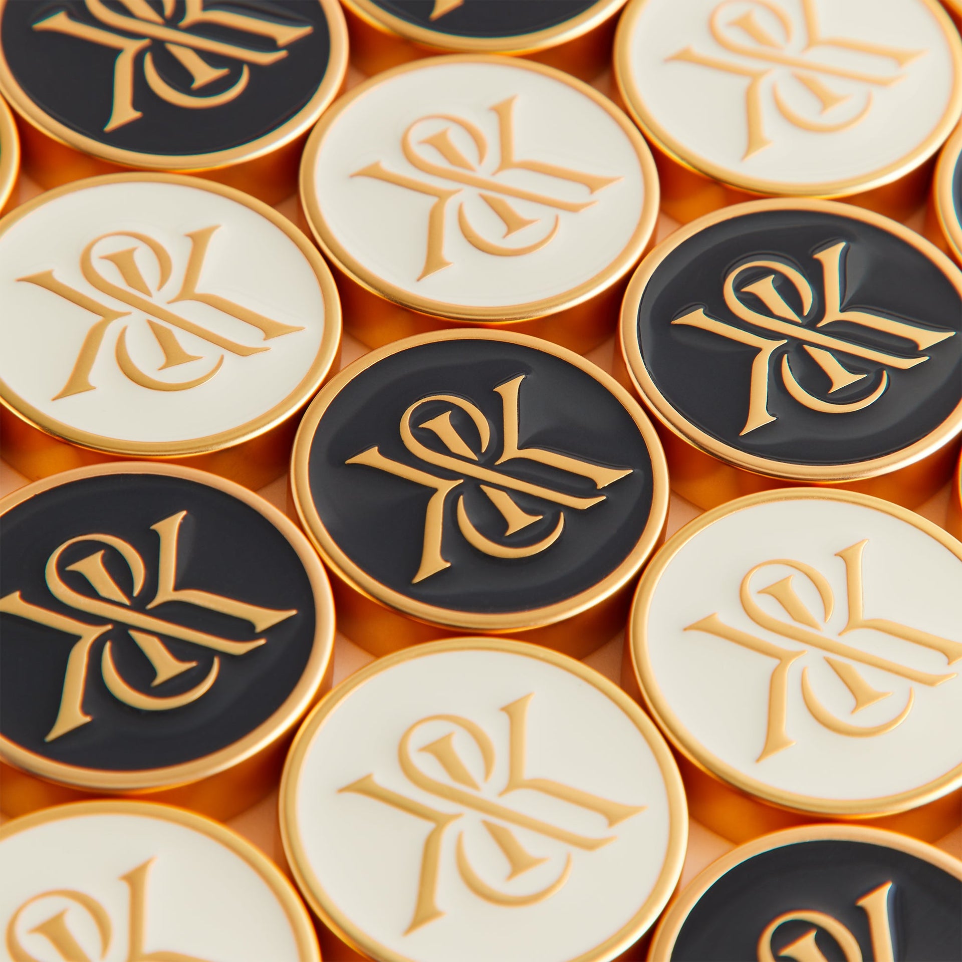 Kith Crest Monogram Backgammon Board - Incognito