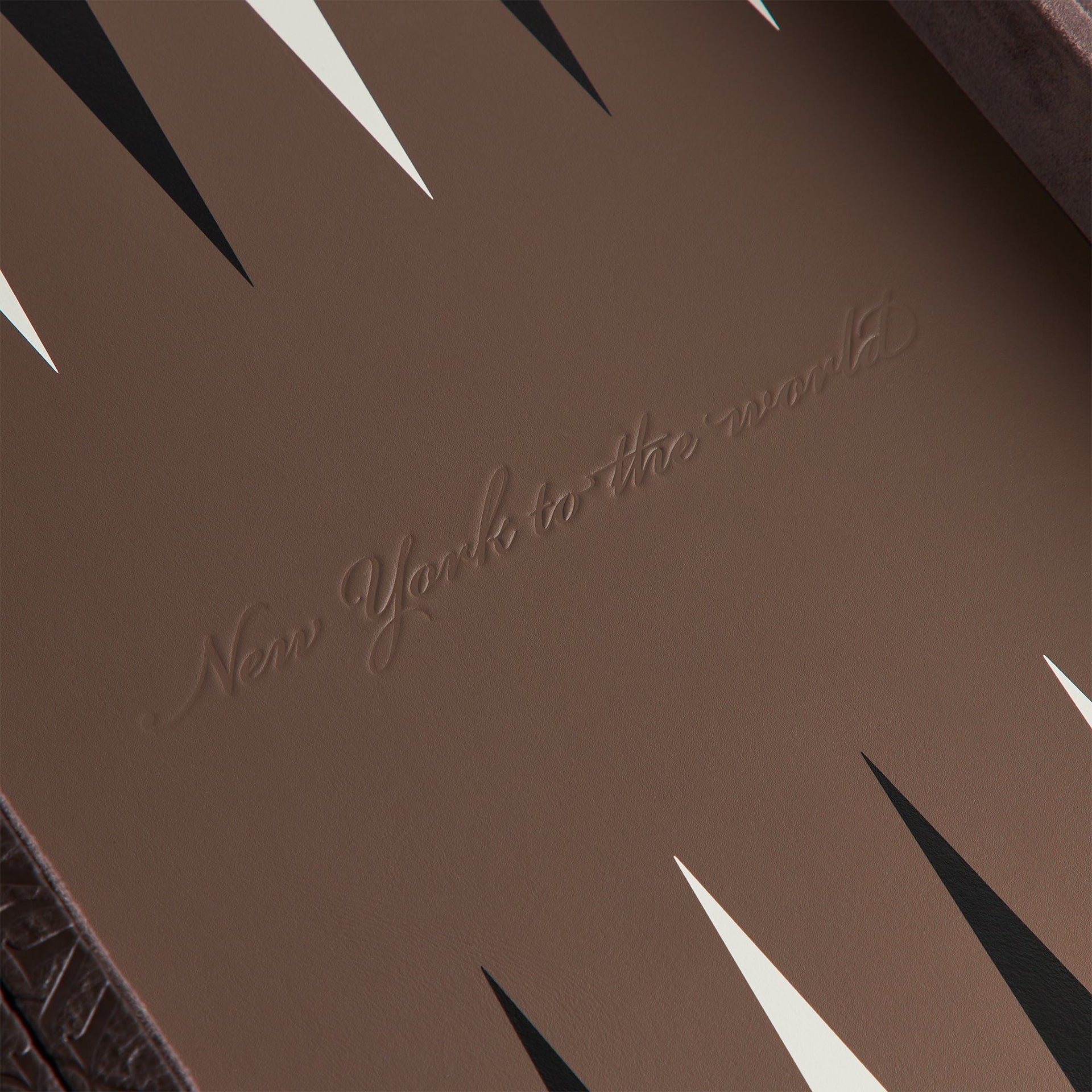 Kith Crest Monogram Backgammon Board - Incognito