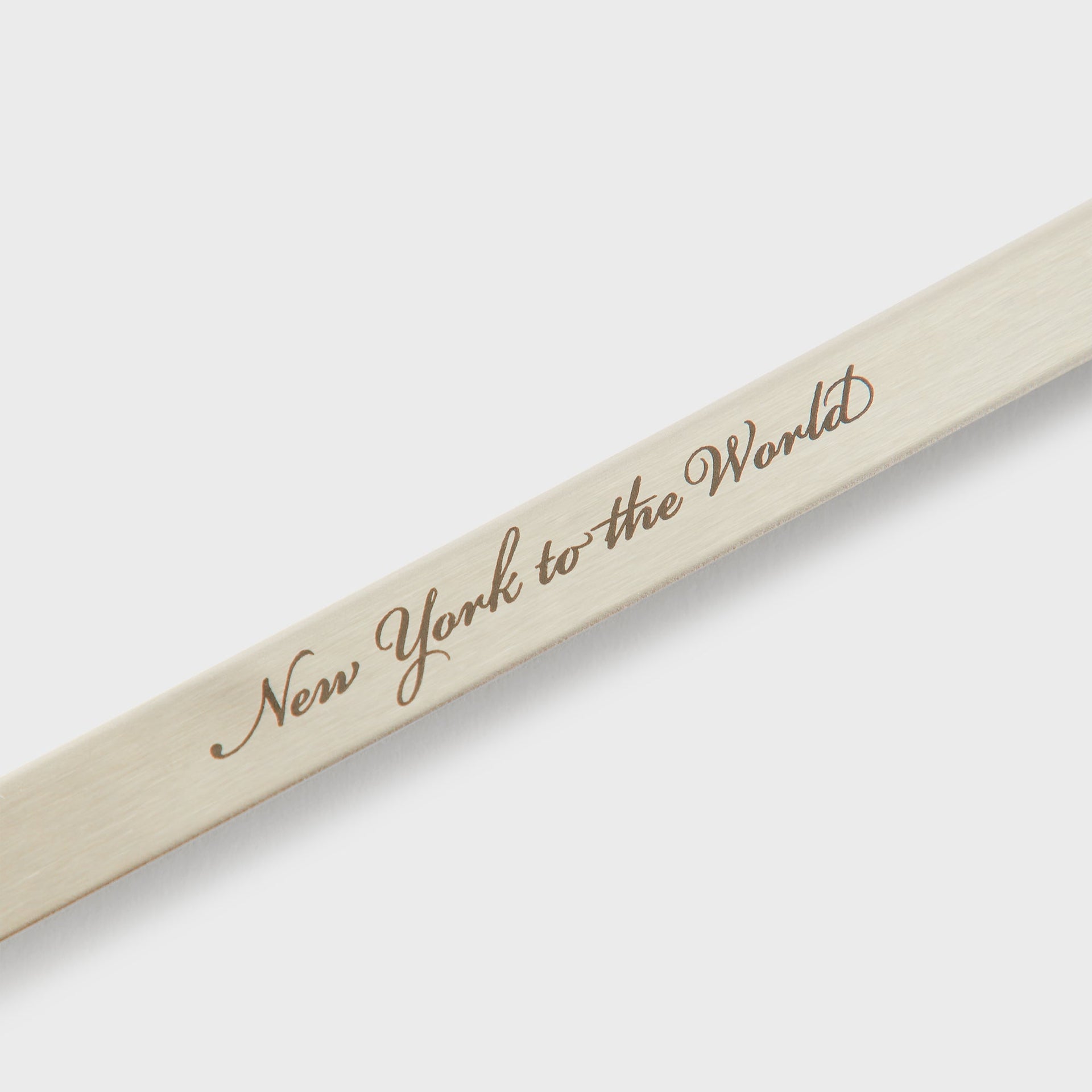 Kith for the New York Yankees License Plate - Silver