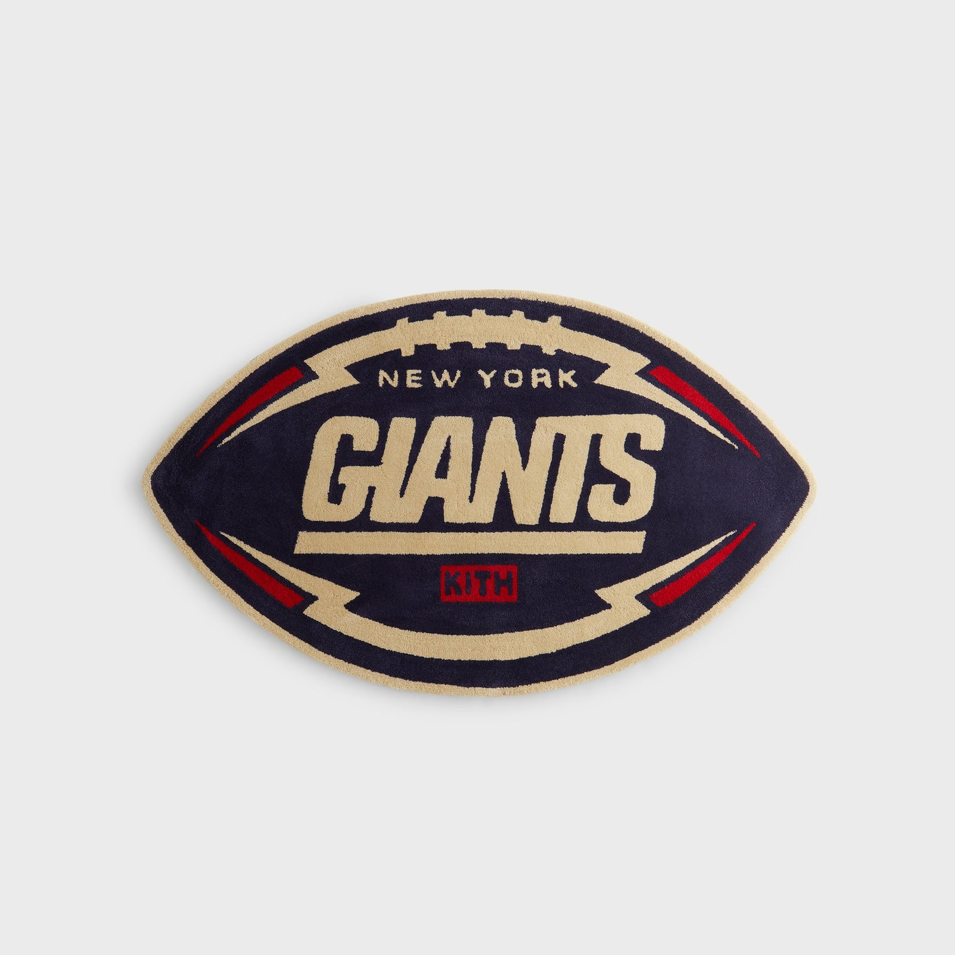 Kith for the NFL New York Giants Football Rug - Nocturnal