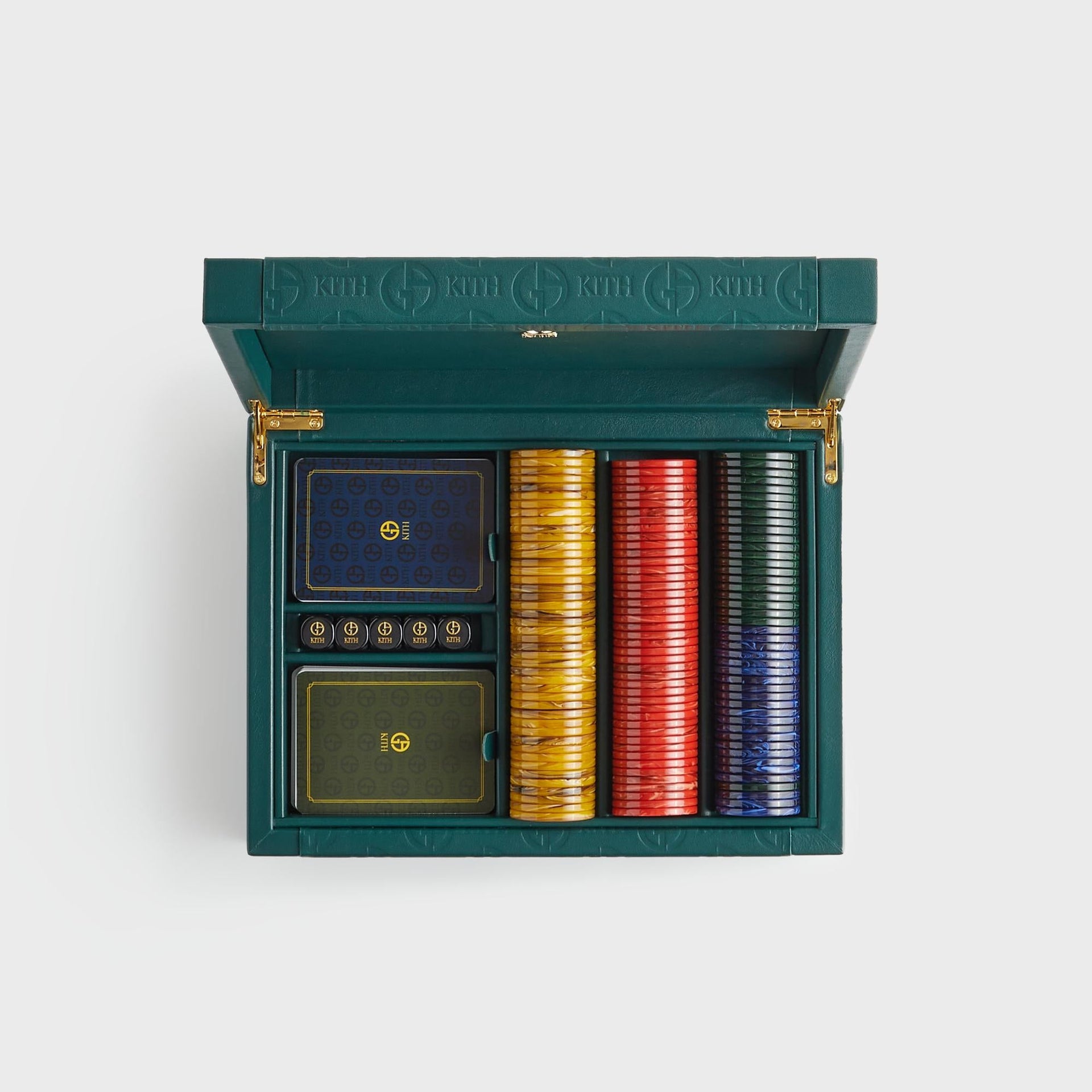 Giorgio Armani & Kith Poker Set - Forest