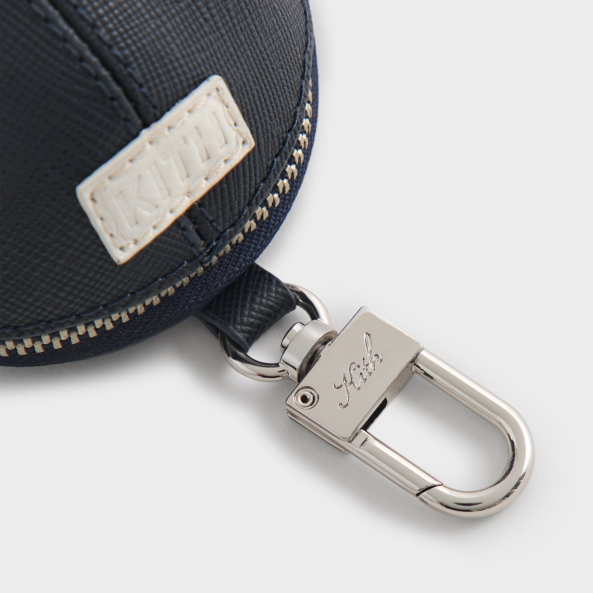 Kith for the New York Yankees Baseball Cap Leather Pouch - Nocturnal