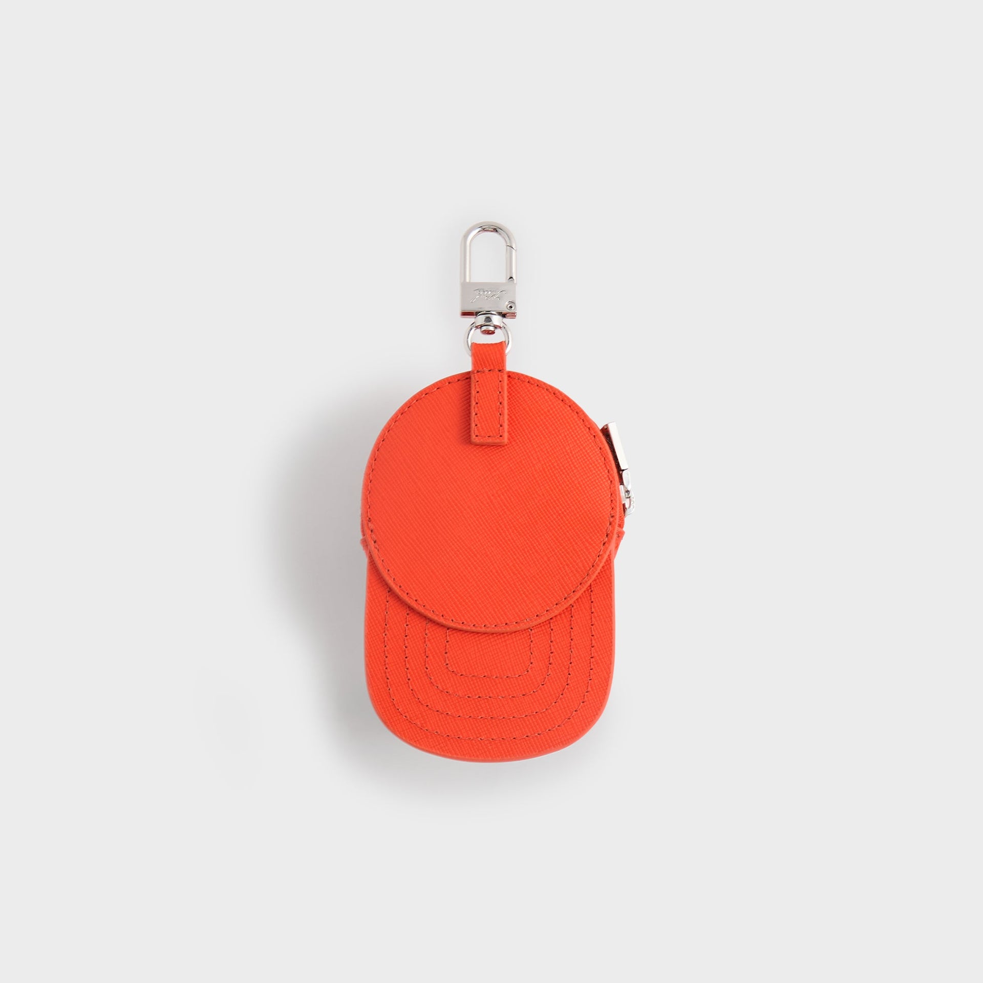 Kith for the New York Yankees Baseball Cap Leather Pouch - Poppy