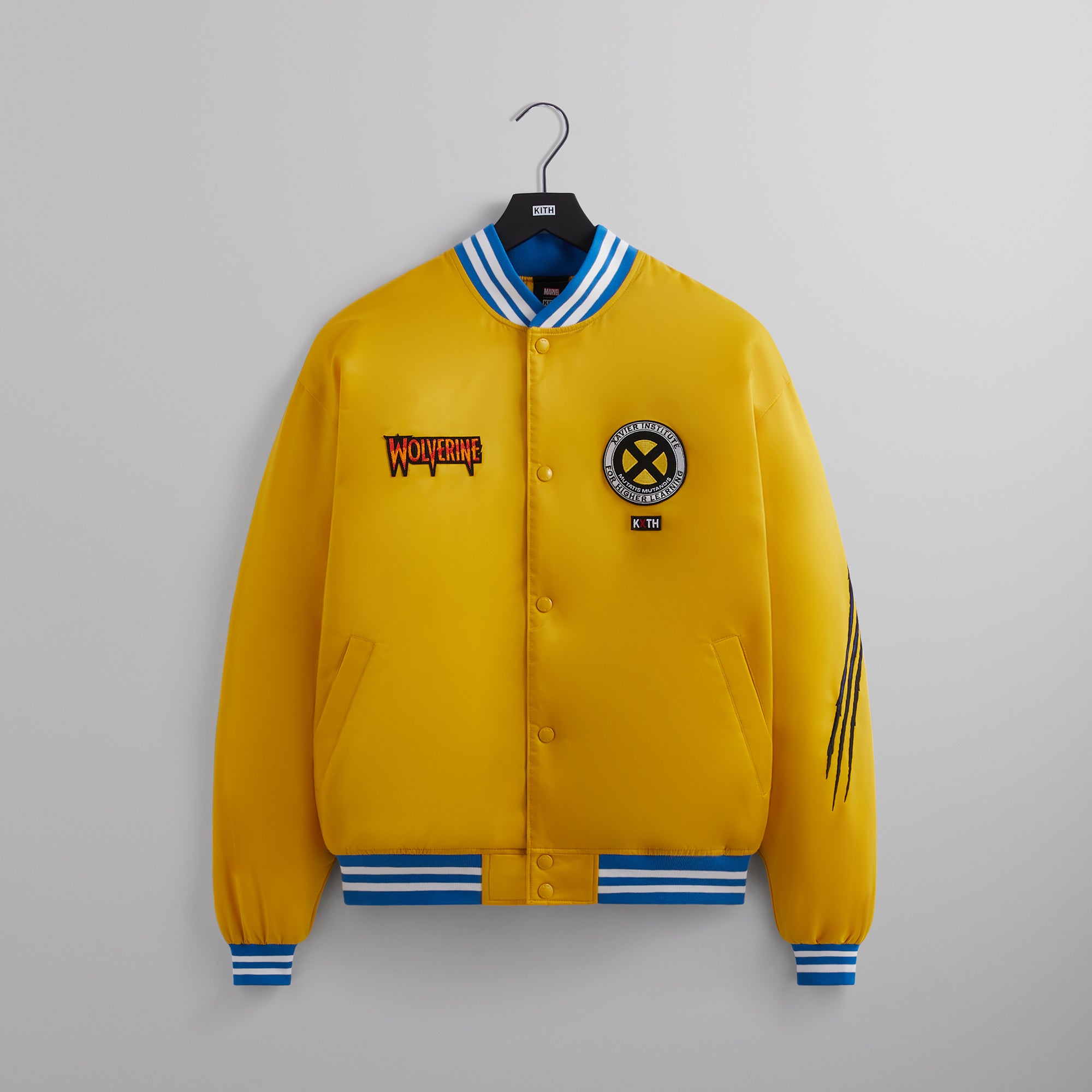 Marvel | Kith for X-Men Wolverine Satin Bomber Jacket - Power
