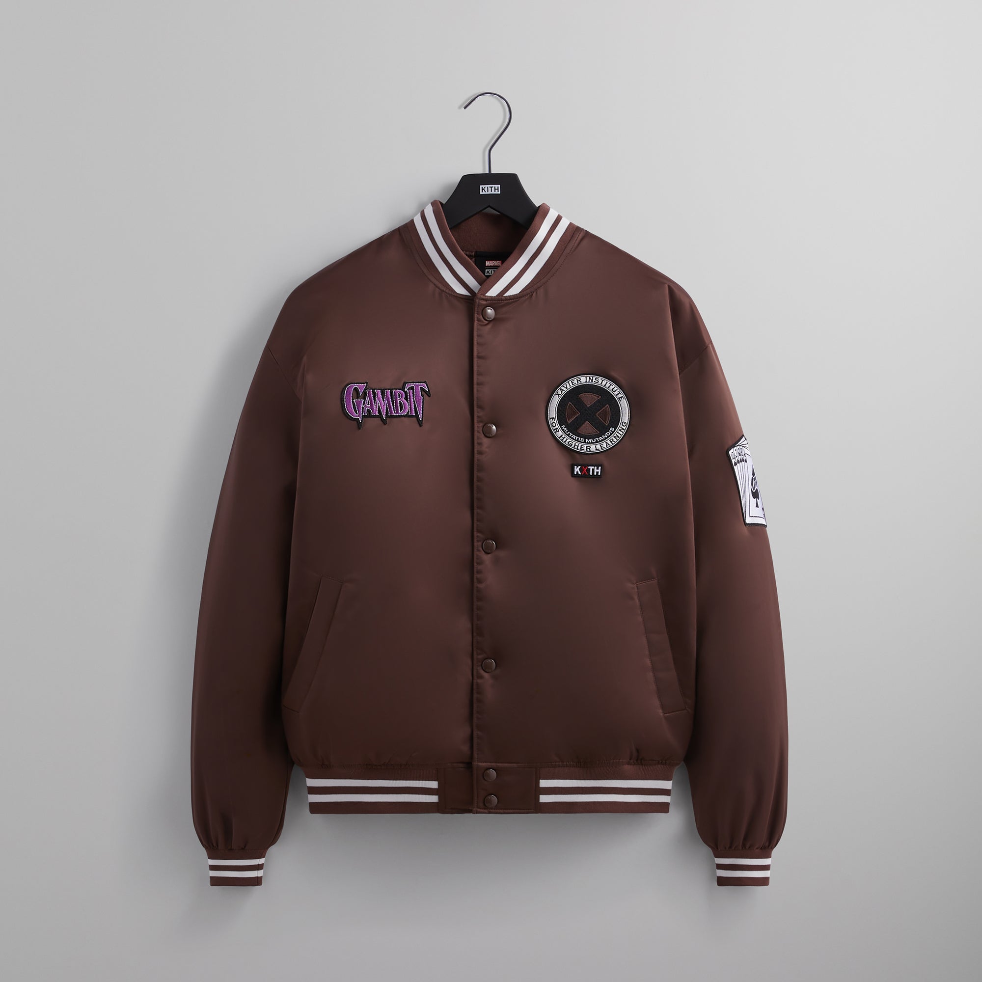 Marvel | Kith for X-Men Gambit Satin Bomber Jacket - Force