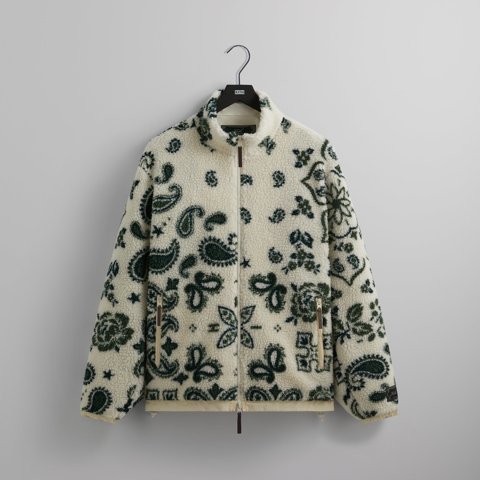 Kith Pinehurst Sherpa Full Zip - Sandrift