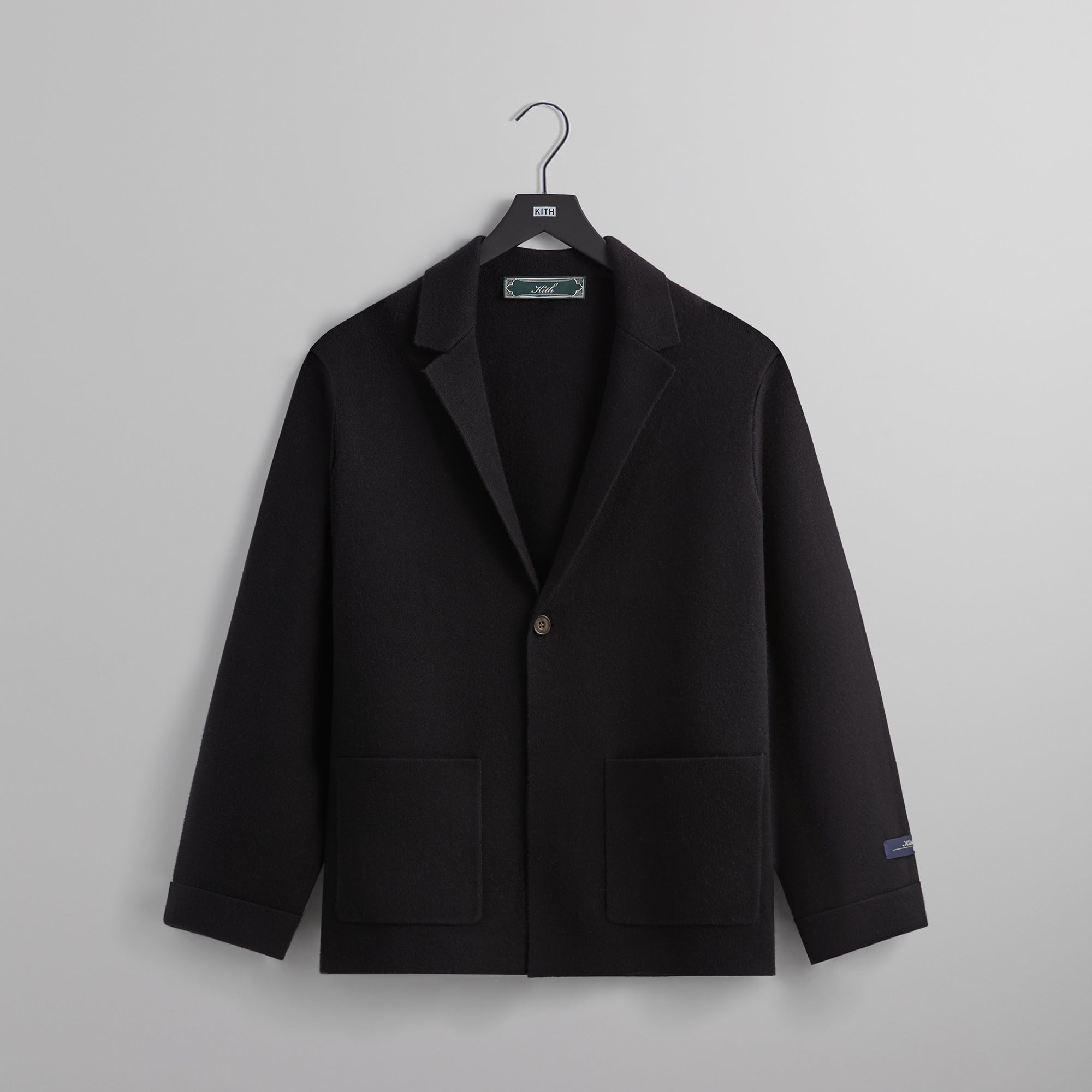 Kith Heavy Knit Kai Blazer - Black