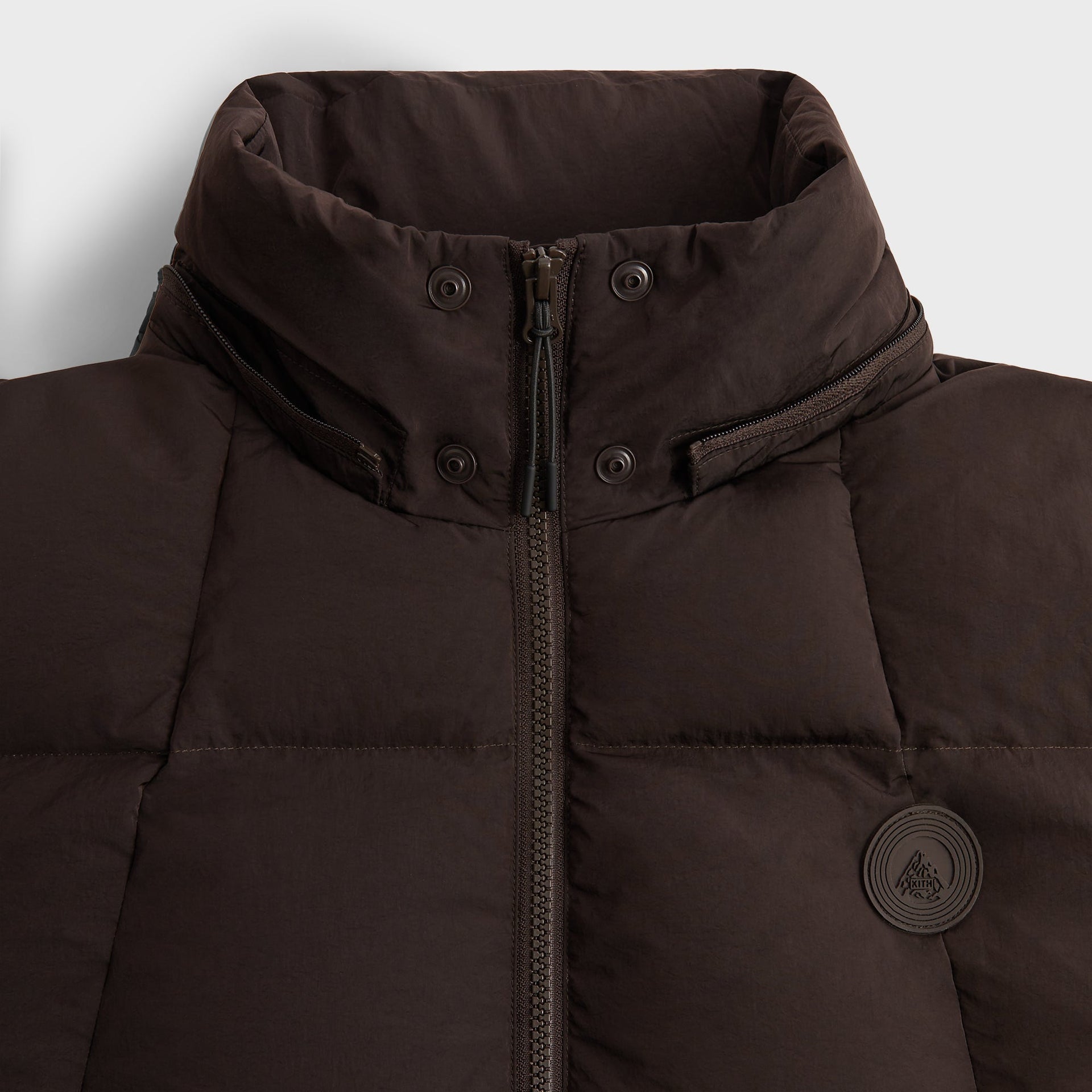Kith Wrinkle Nylon Midi Puffer - Incognito