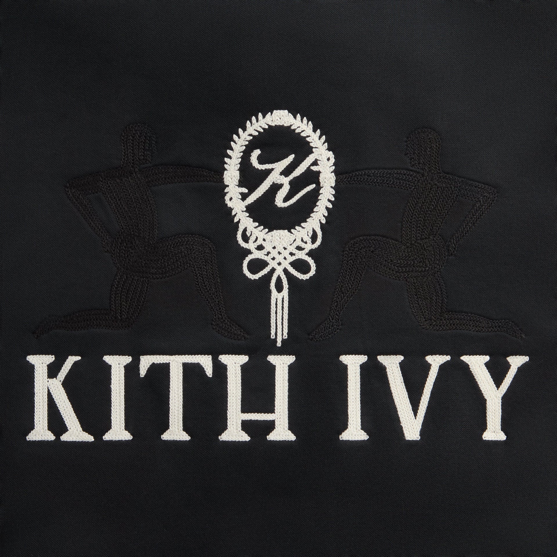 Kith Ivy Tricot Souvenir Jacket - Black