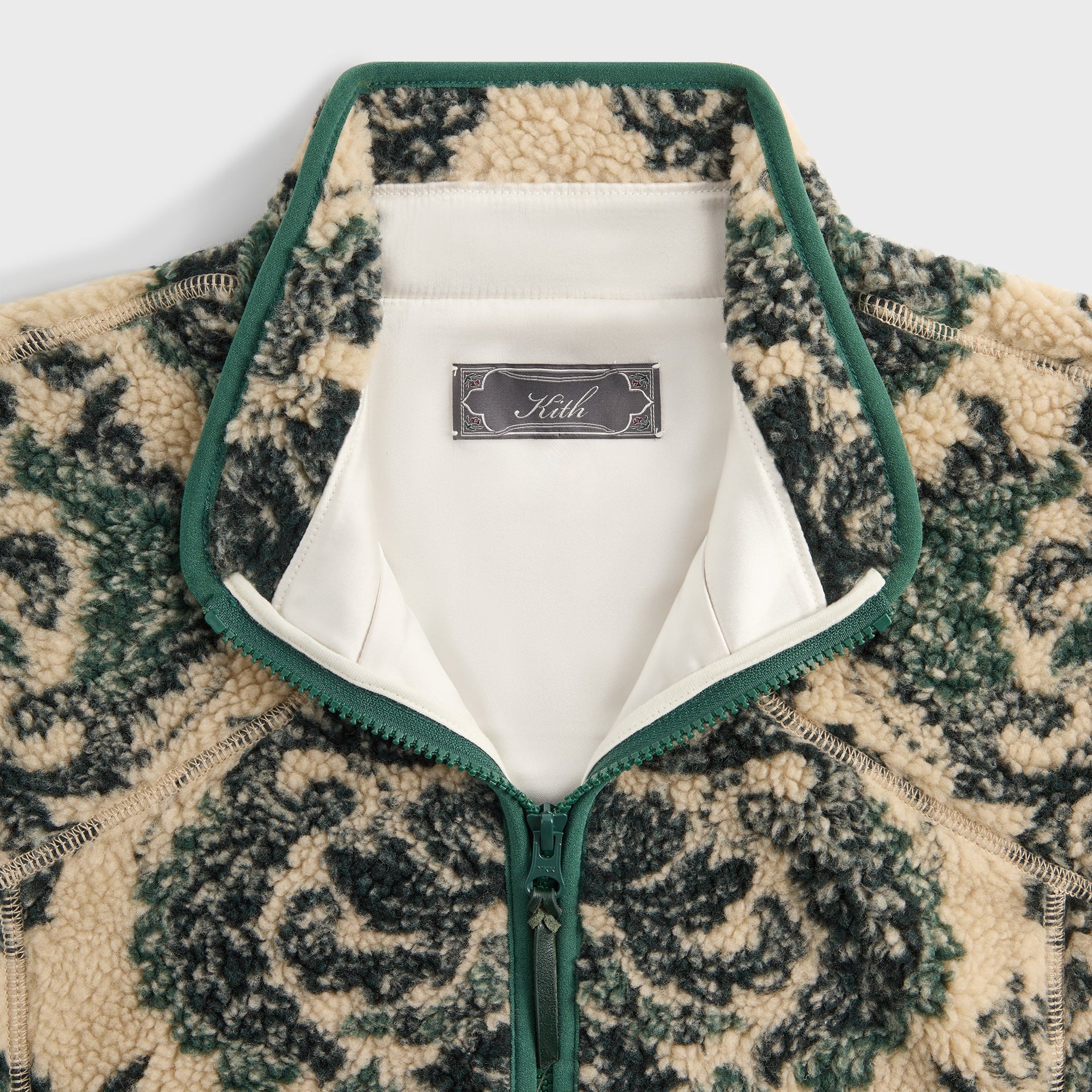 Kith Damask Floral Sherpa Harper Jacket - Eternal