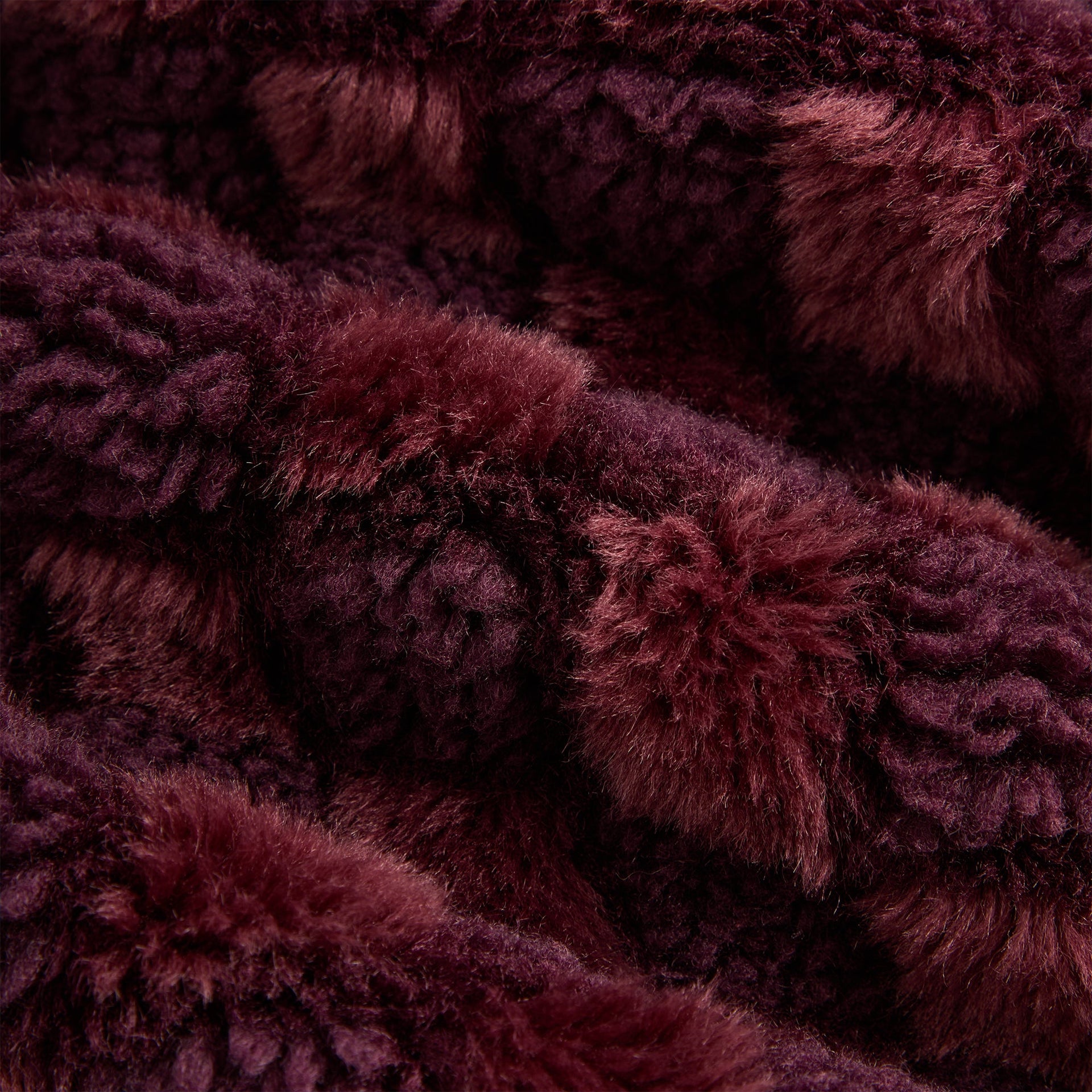 Kith Reversible Faux Fur Avery Bomber - Magma