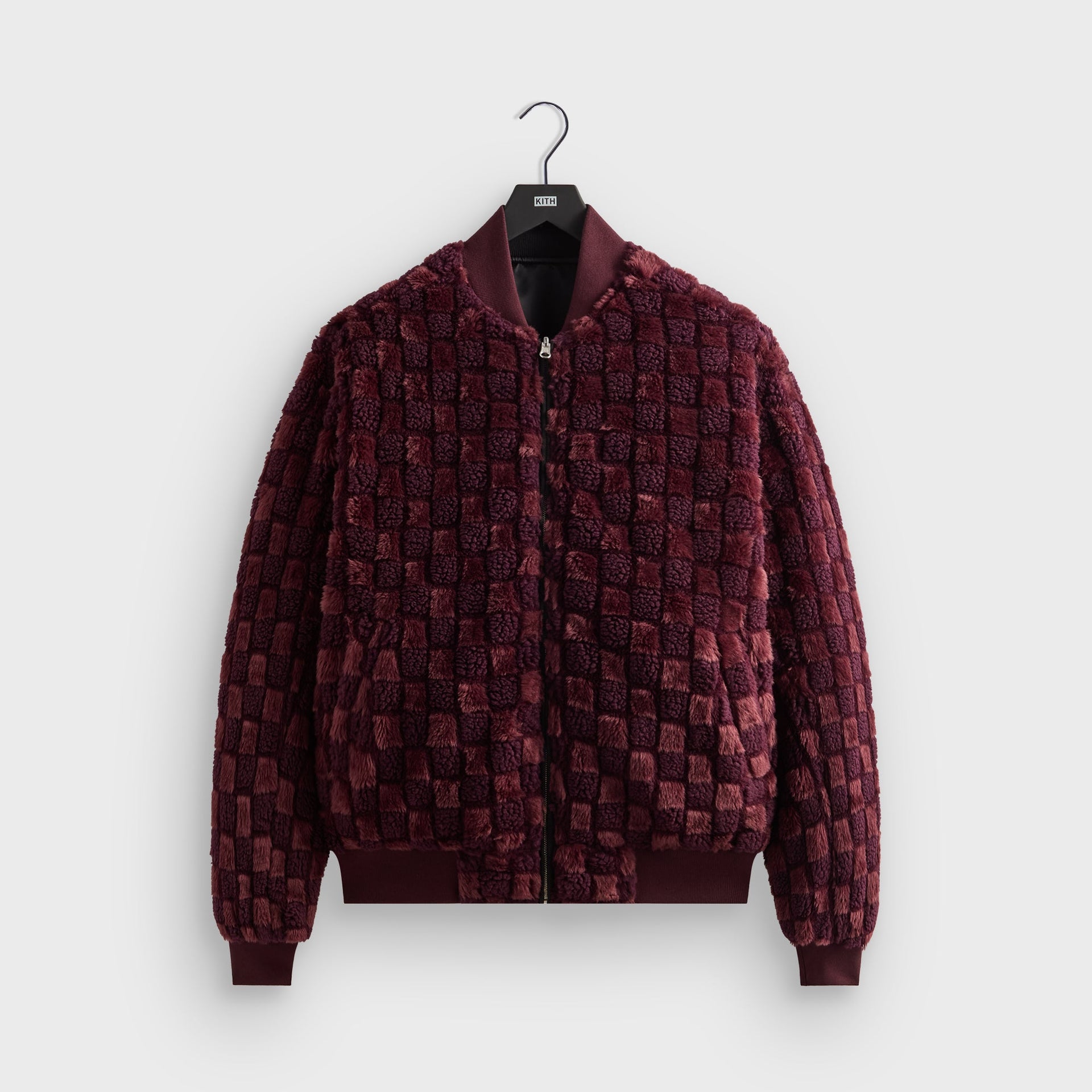 Kith Reversible Faux Fur Avery Bomber - Magma