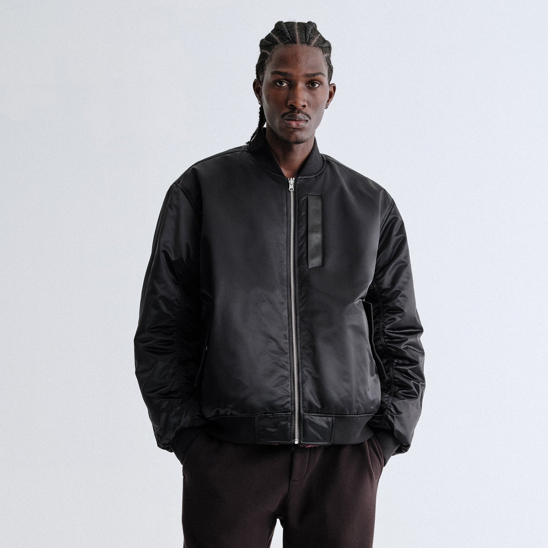 Kith Reversible Faux Fur Avery Bomber - Magma