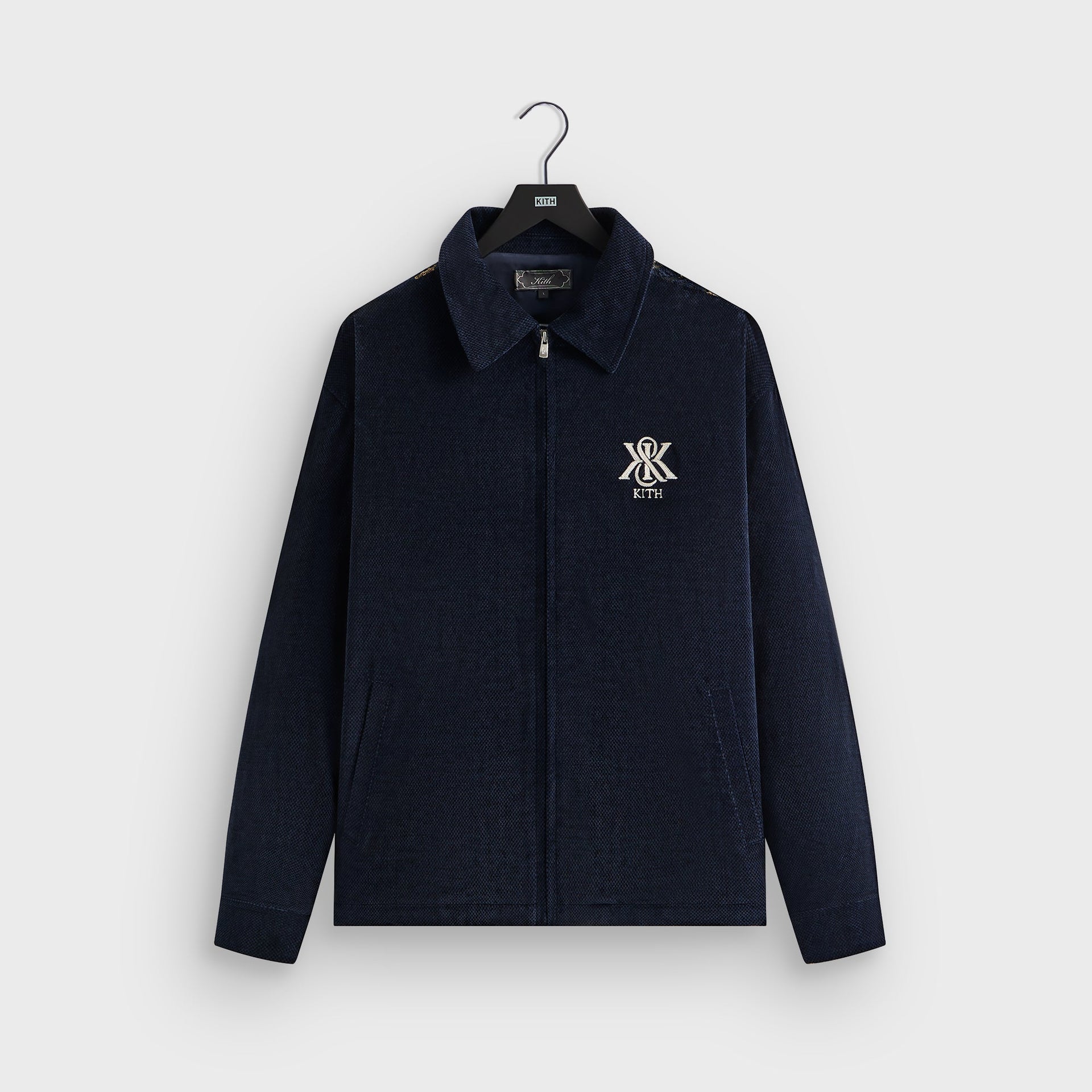Kith Tapestry Panelled Remsen Jacket - Ink